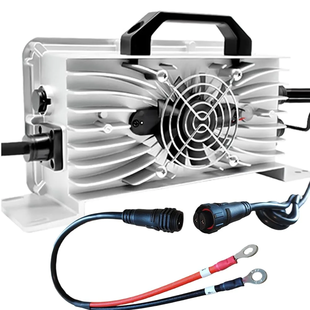 Xtuboz 72V 12A Golf Cart Charger for LiFePO4 Batteries