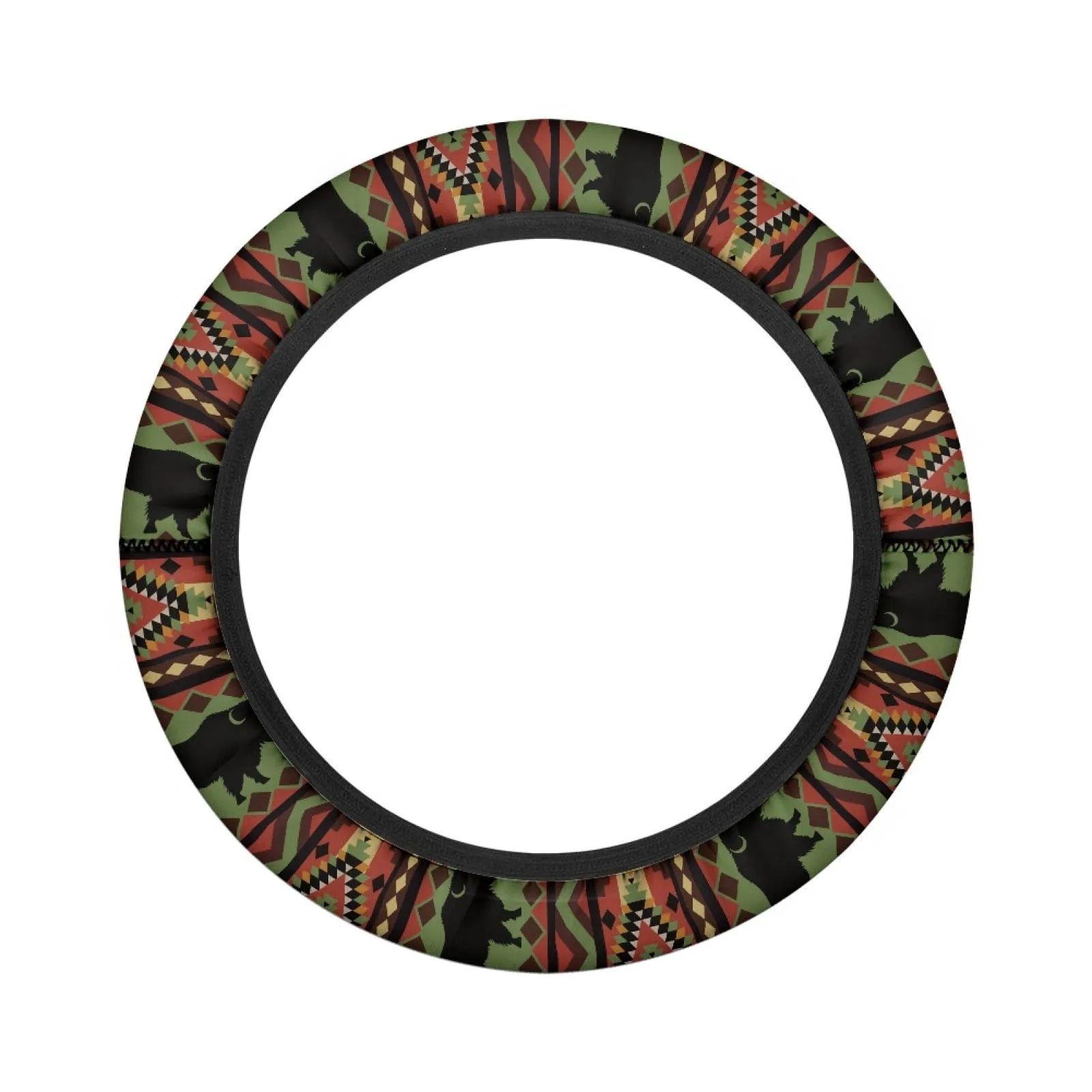 INSTANTARTS Aztec Golf Cart Steering Wheel Cover image 2