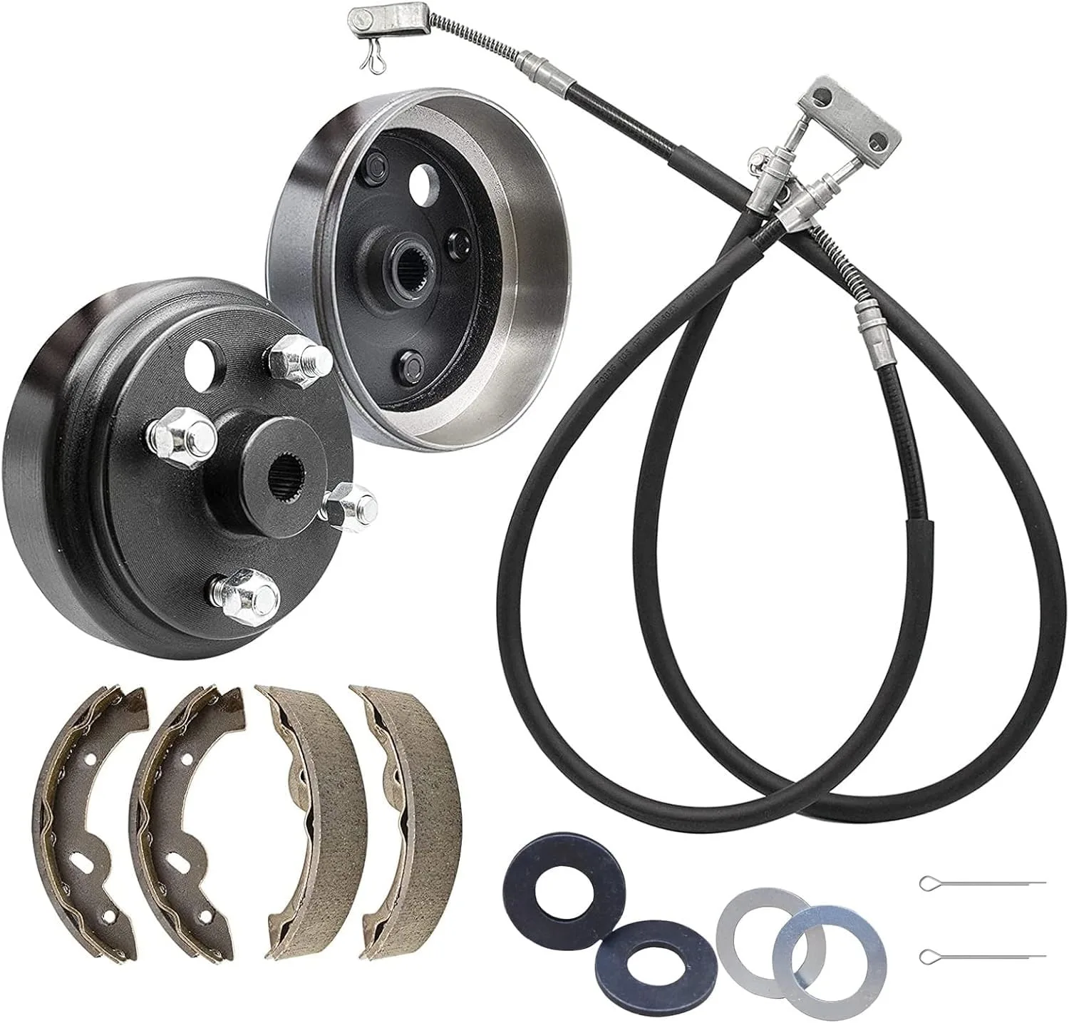 CLUBRALLY Brake Kit for 1996-2008 E-Z-GO TXT Electric