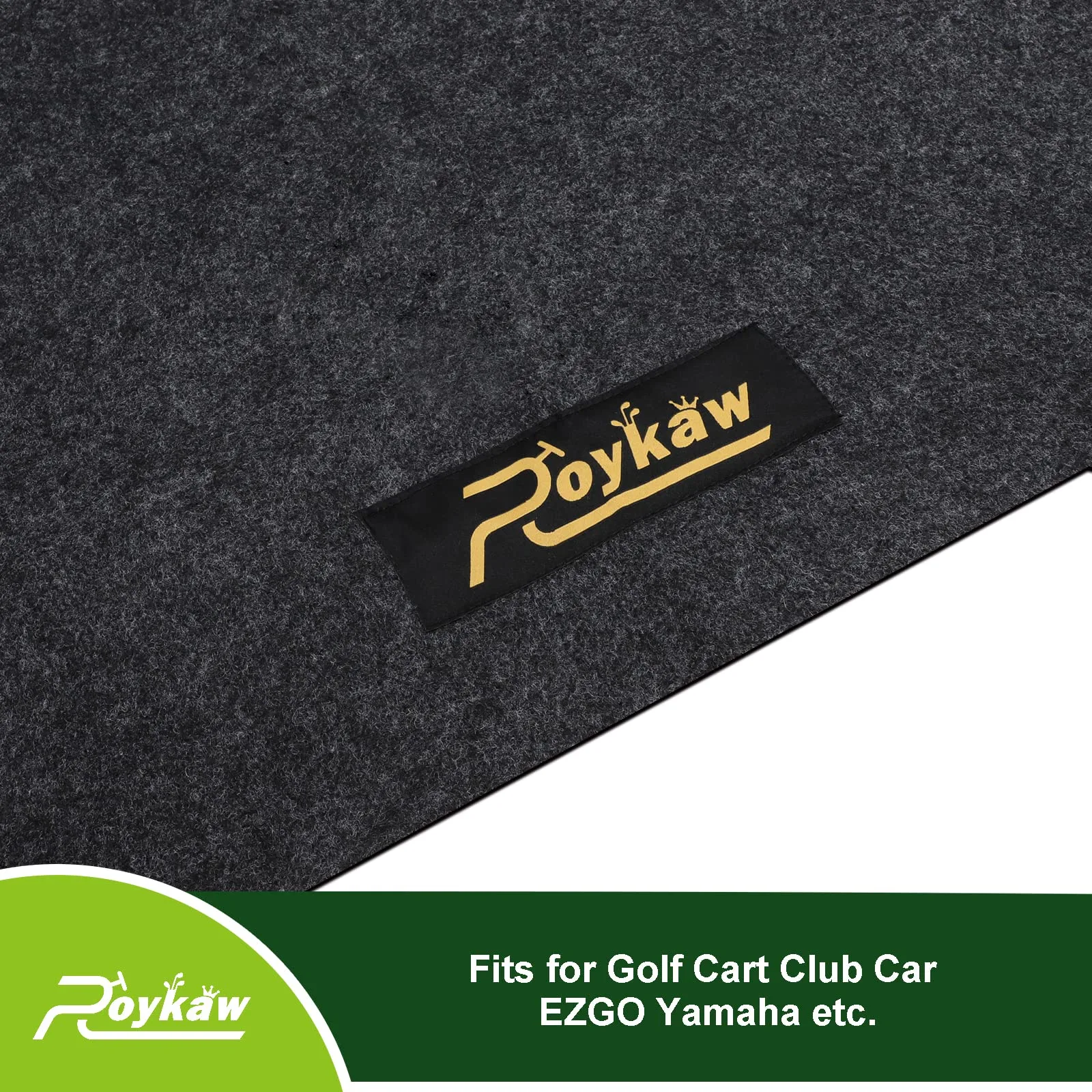 Roykaw Golf Cart Parking Mat, 109.4 x 59 Inch image 4