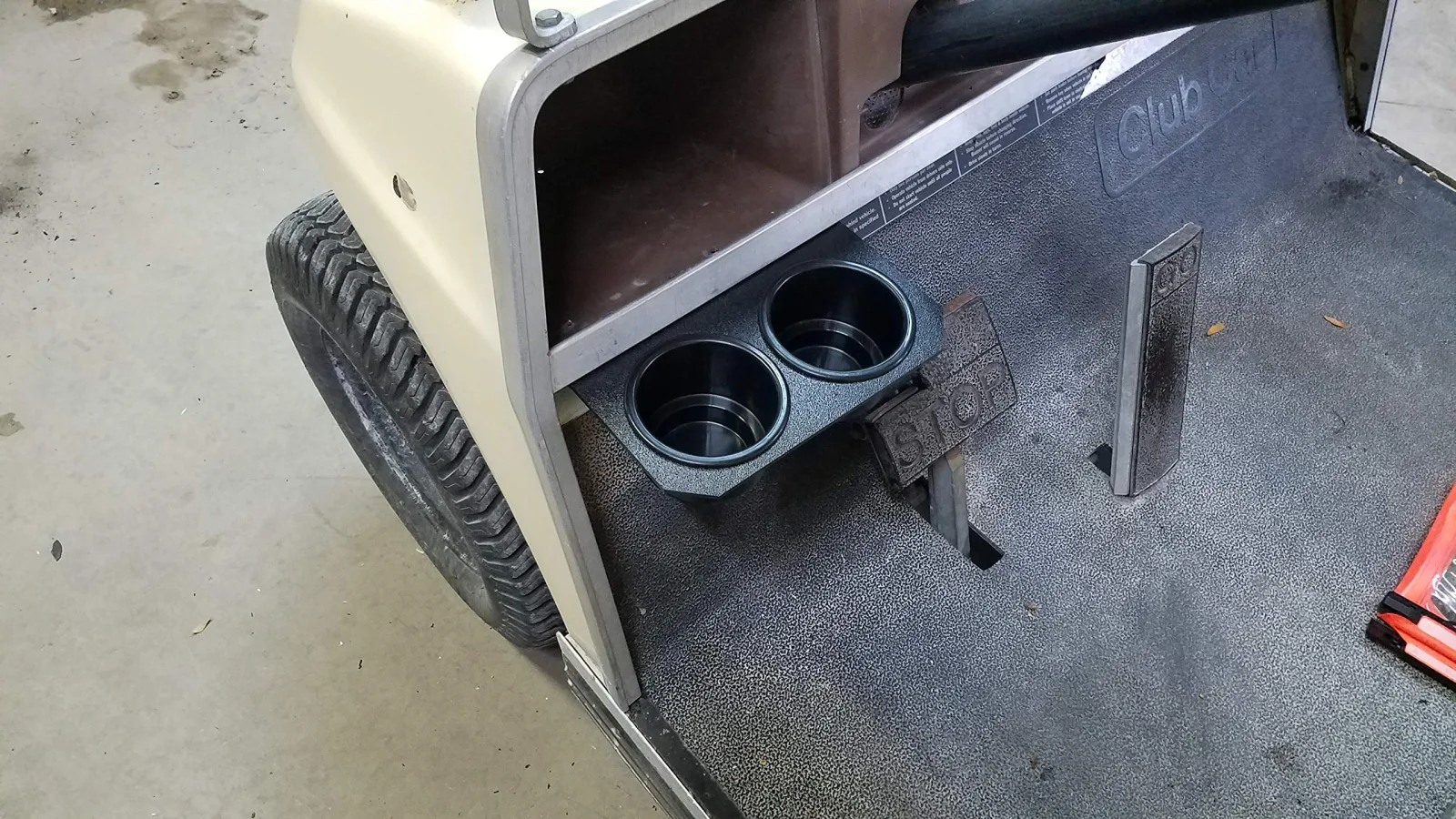 J & O Carts Parts Jumbo Cup Holder for Club Car DS image 3
