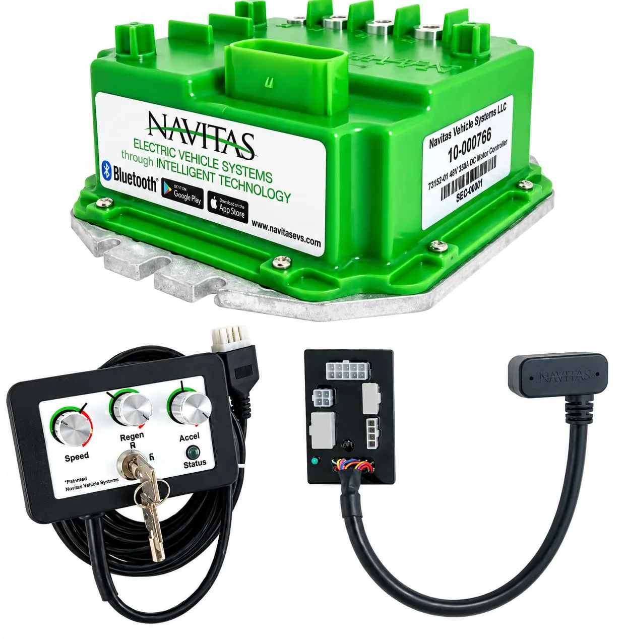 Navitas TSX 600A Controller with OTF for E-Z-GO PDS 36V