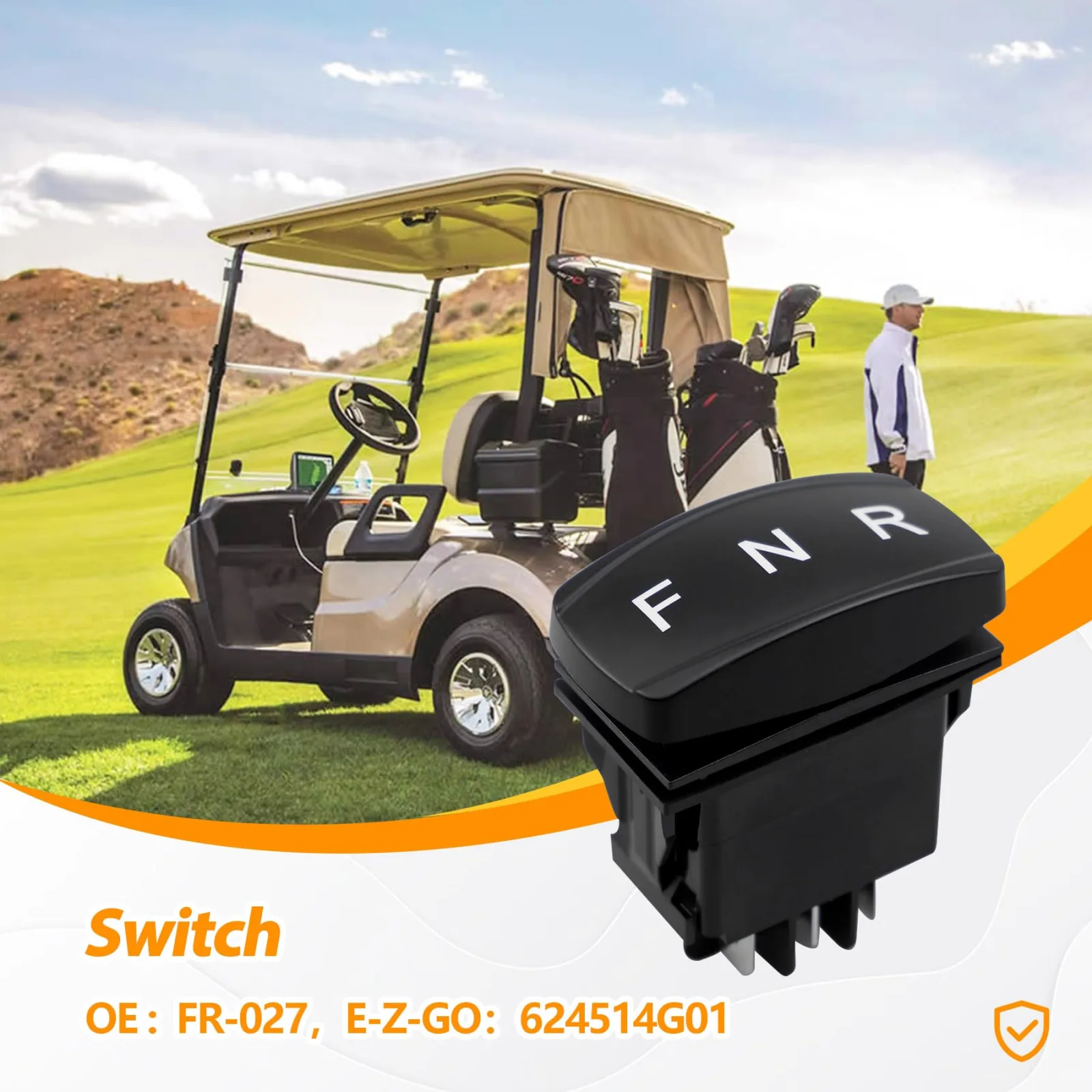 YITTDMGS FR-027 Forward/Reverse Switch for E-Z-GO TXT image 2