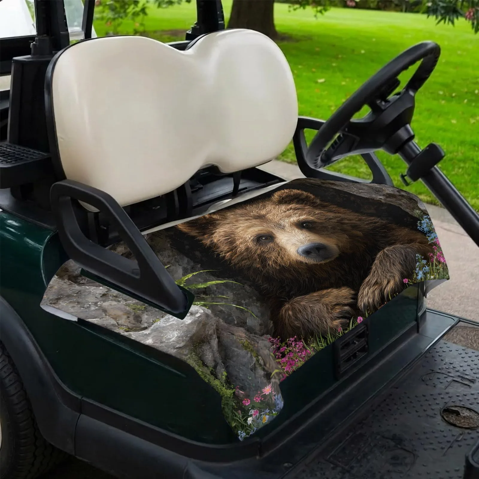 DecorLovee Golf Cart Seat Cover Towel, 51 x 31 Inch image 2