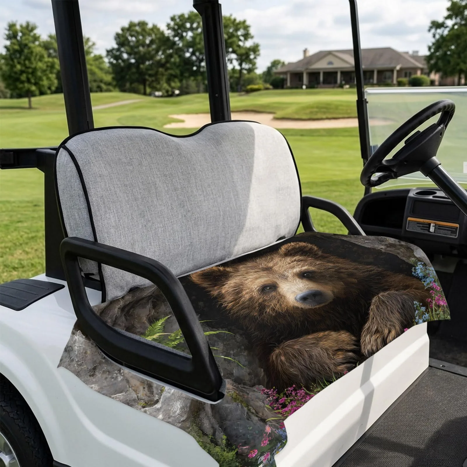 DecorLovee Golf Cart Seat Cover Towel, 51 x 31 Inch image 4