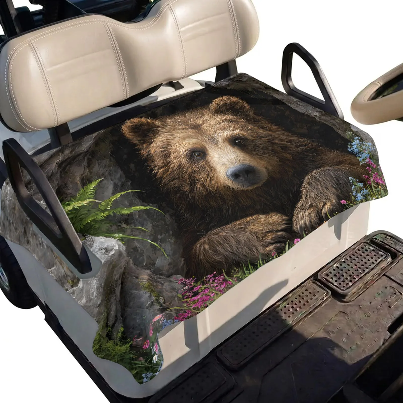 DecorLovee Golf Cart Seat Cover Towel, 51 x 31 Inch