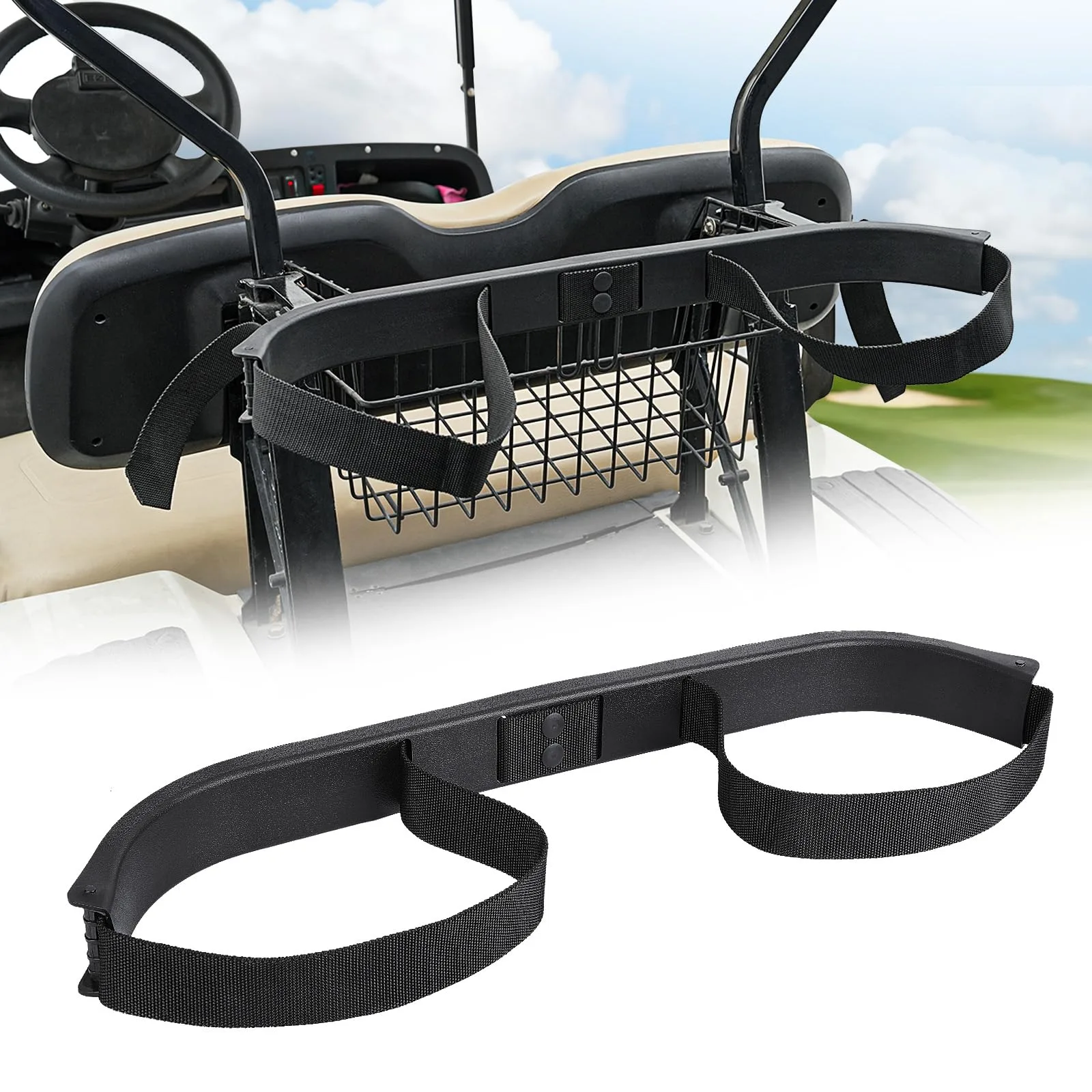 CartClan Bag Holder Bracket for E-Z-GO TXT Golf Carts