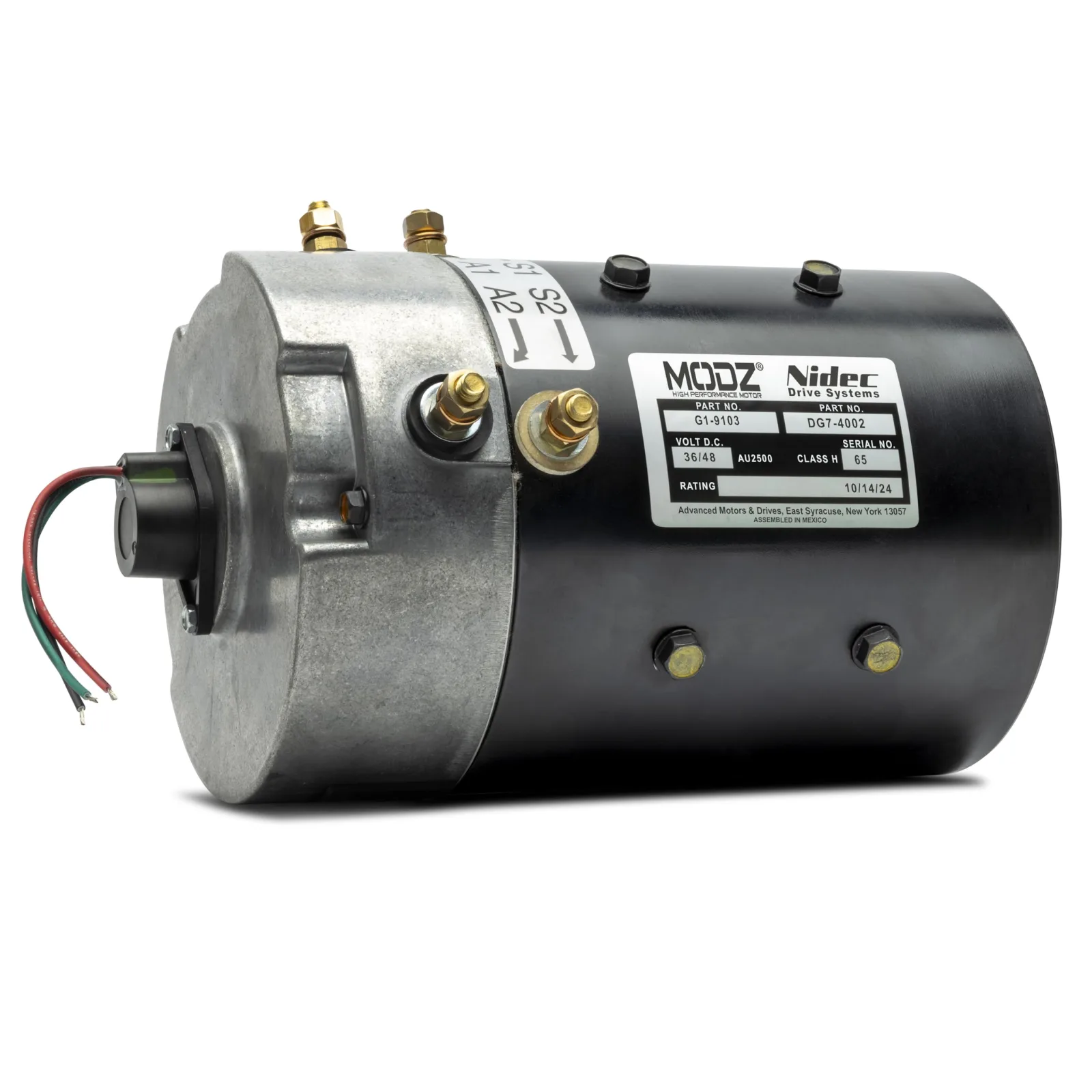 MODZ G1-9103 High-Speed Motor for EZGO DCS/PDS Carts
