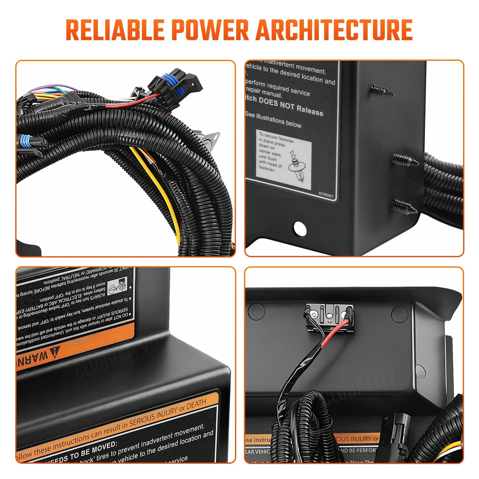 CLUBRALLY E-Z-GO RXV Speed Controller Wiring Harness image 3