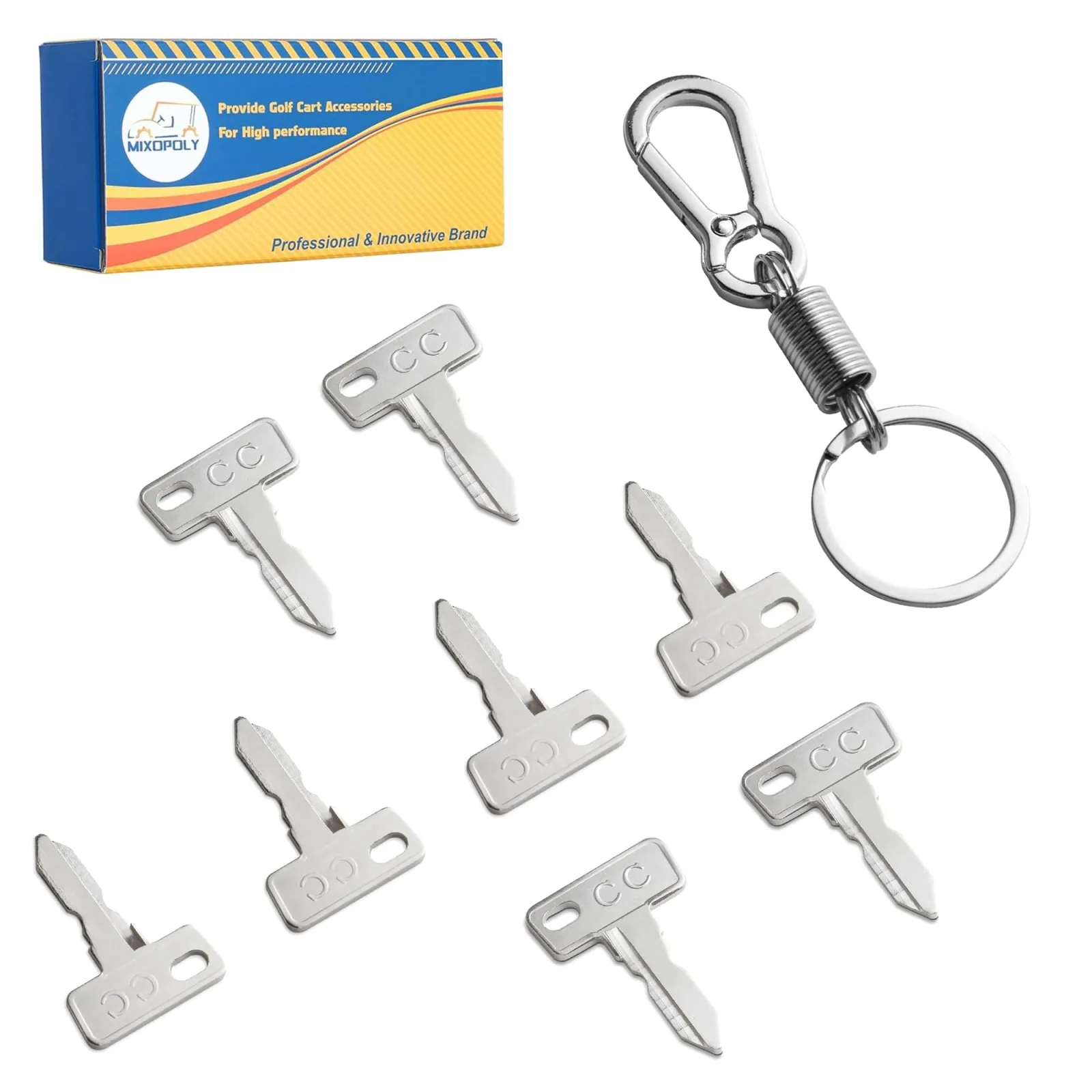 Mixopoly Club Car Golf Cart Ignition Keys MN-257A-MG