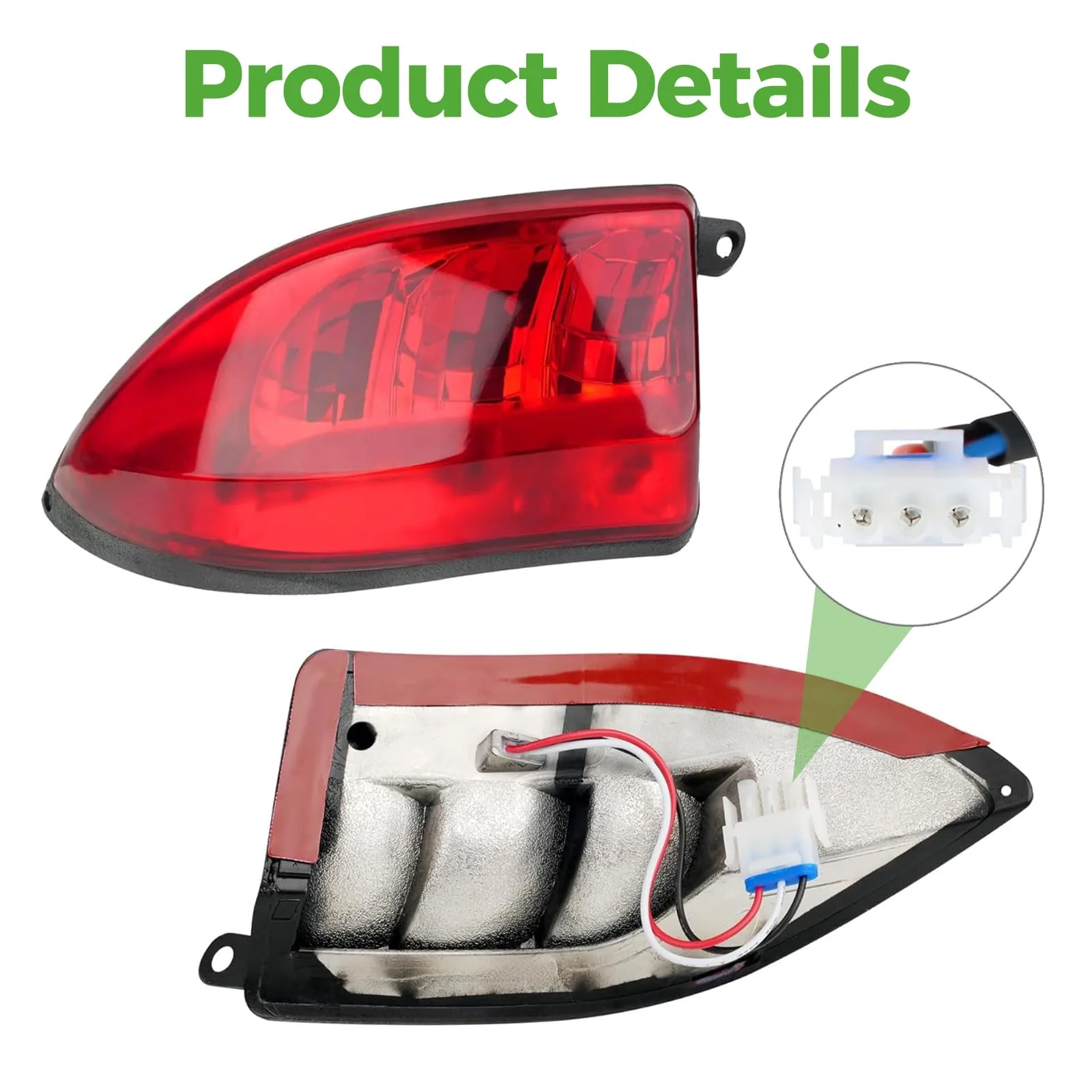 10L0L Y58-C Tail Lights for Club Car Precedent and Tempo image 4