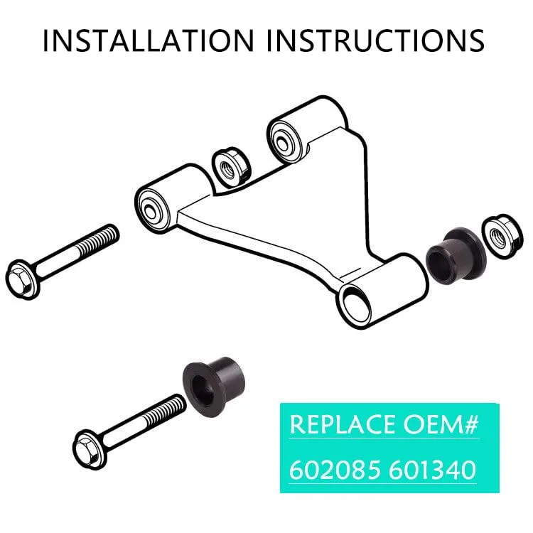 E-Z-GO RXV Front A-Arm Bushing Kit 2008-Up image 2