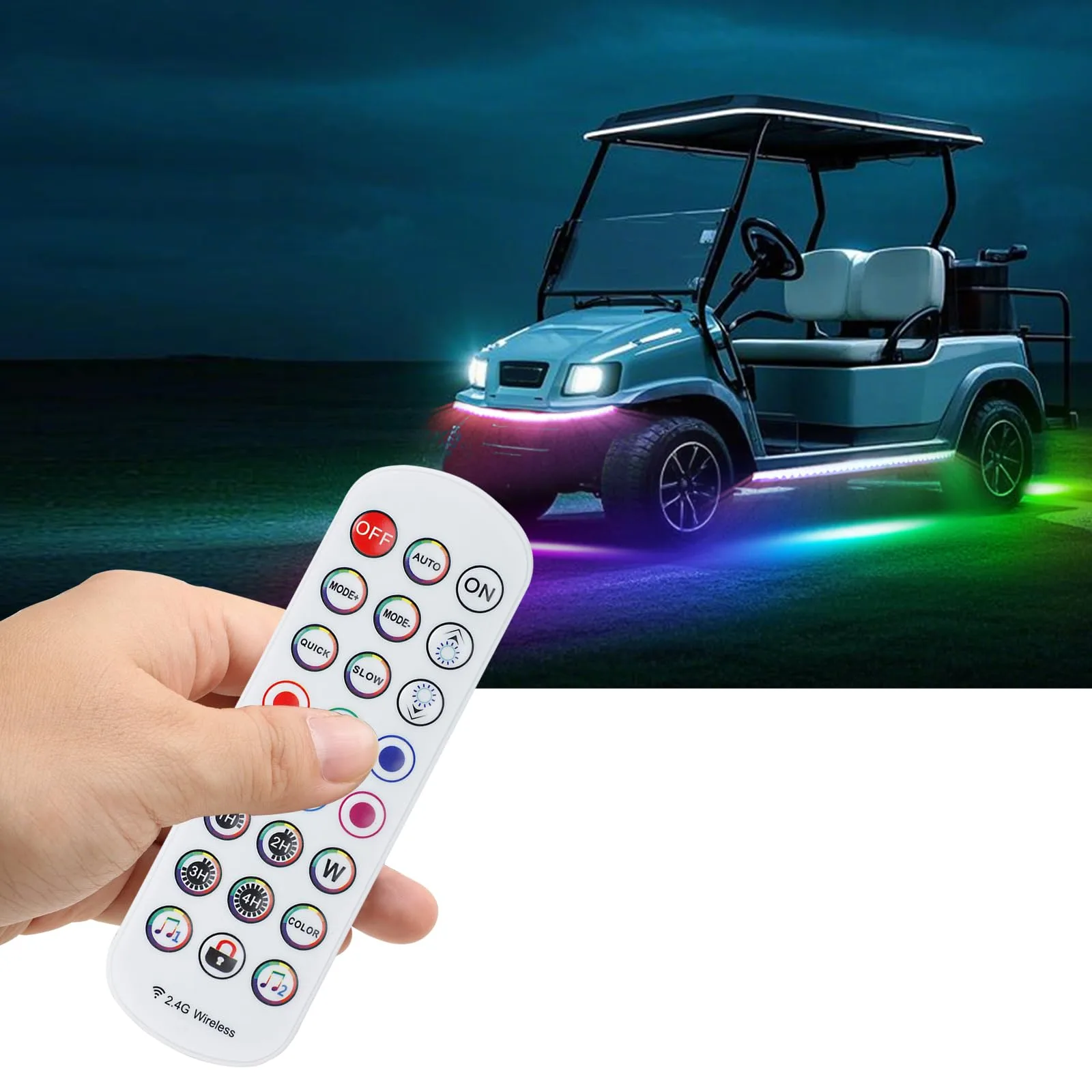 Roykaw G-0569 Golf Cart Light Strip Accessory