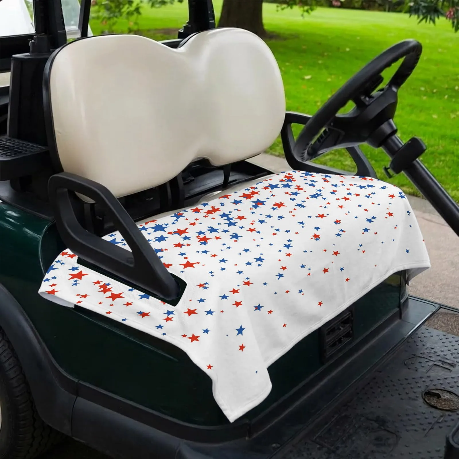 DecorLovee Golf Cart Seat Cover, 51 x 31 Inch image 2