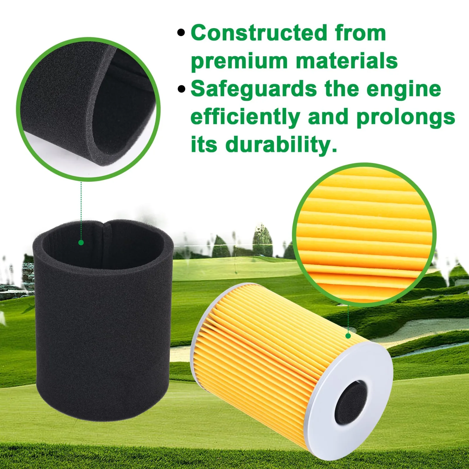 10L0L Air Filter Tune-Up Kit for Yamaha G2/G8/G9/G11 (1985–1994) image 3