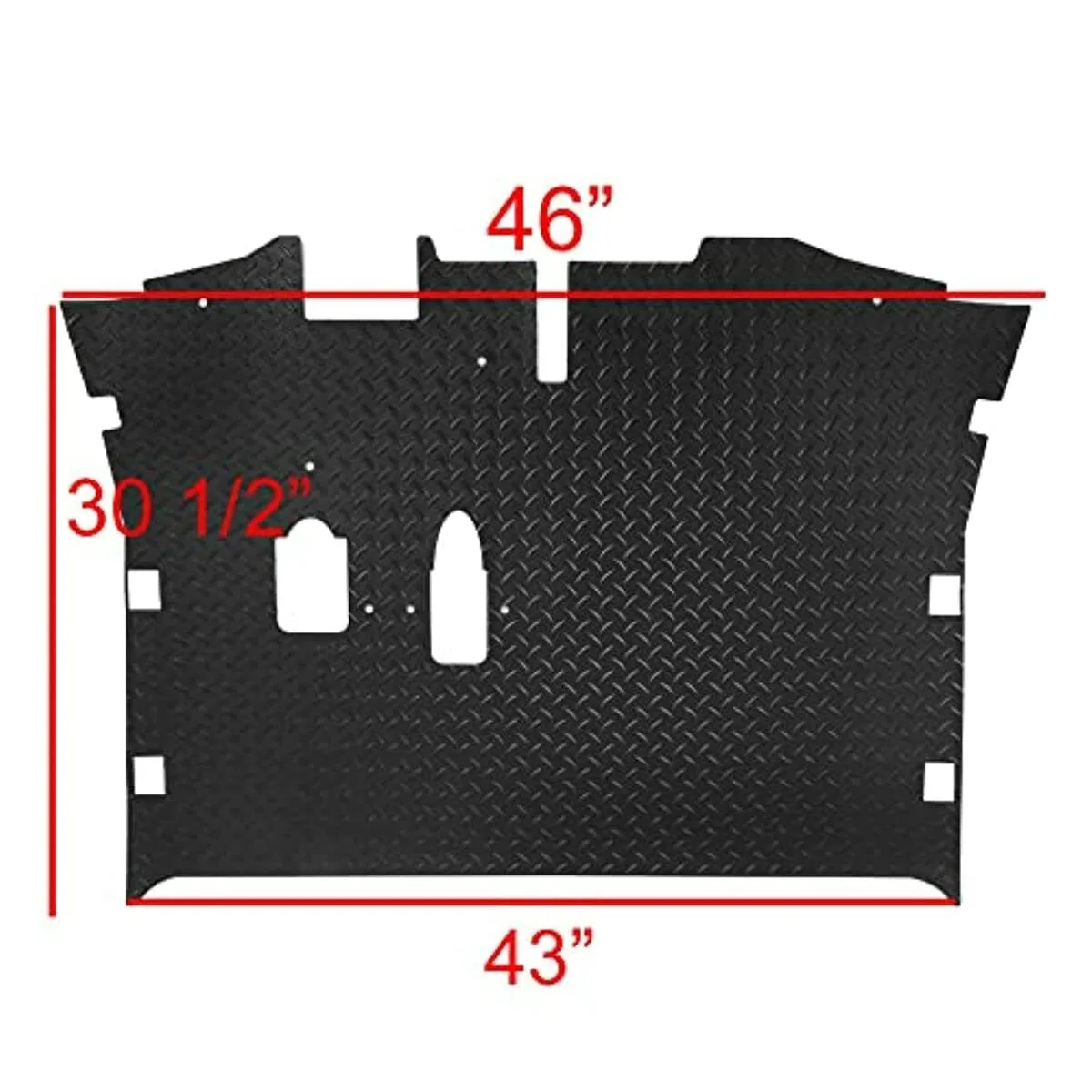 GTW 03-018 Floor Mat for E-Z-GO RXV 2008-2022 image 3