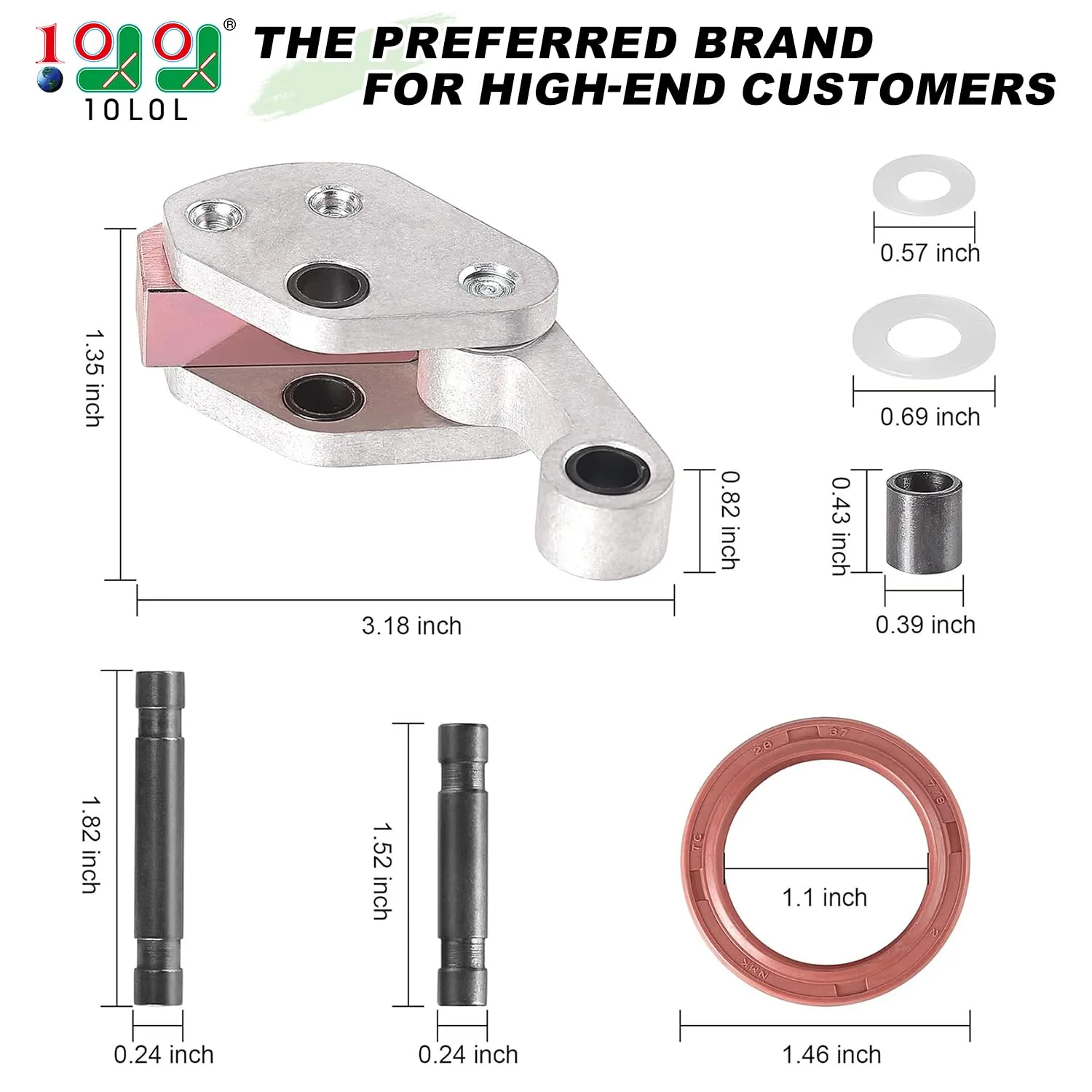 10L0L Drive Clutch Repair Kit for Yamaha G2-G14 Gas Carts image 2