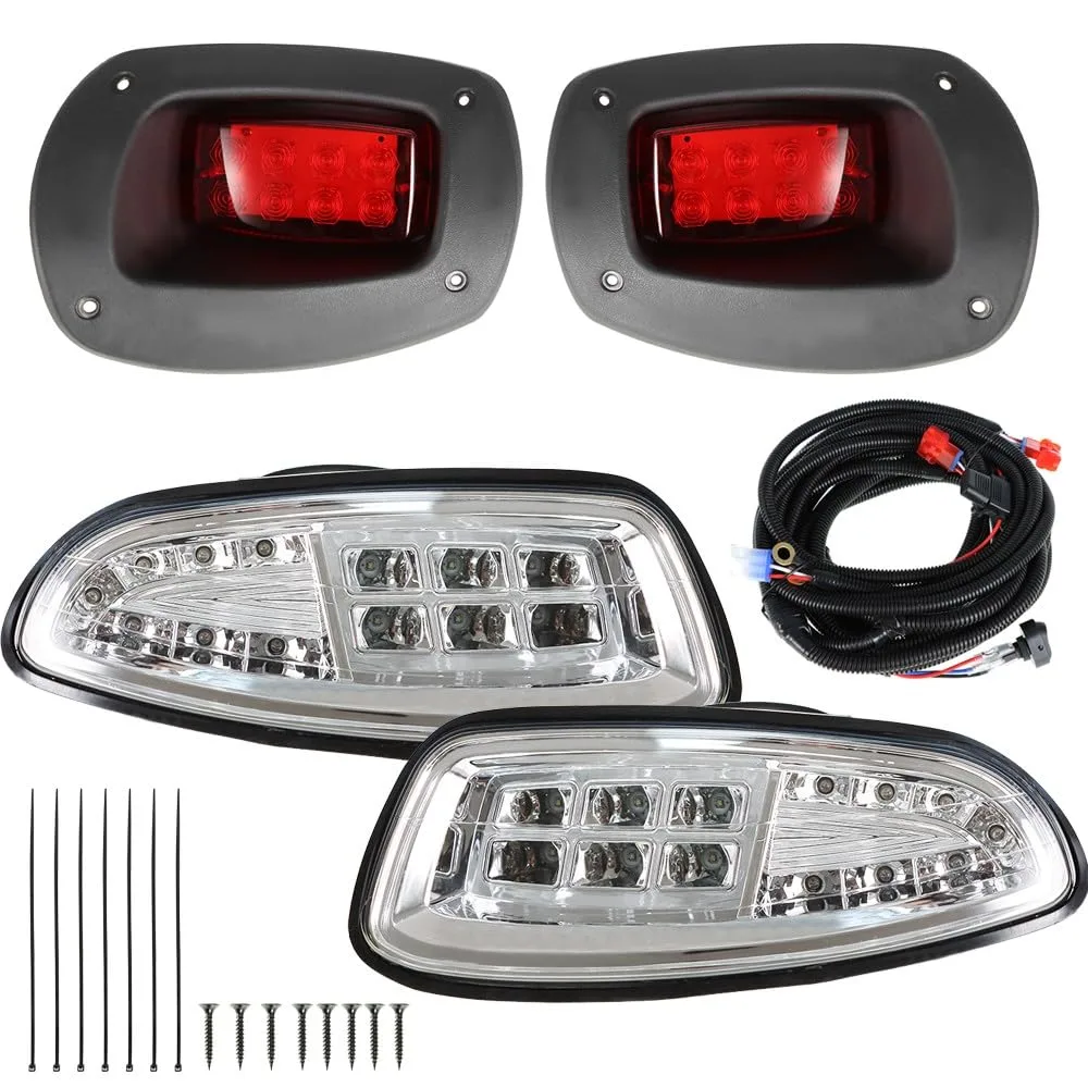 E-Z-GO 2008-2015 LED Headlight & Taillight Kit