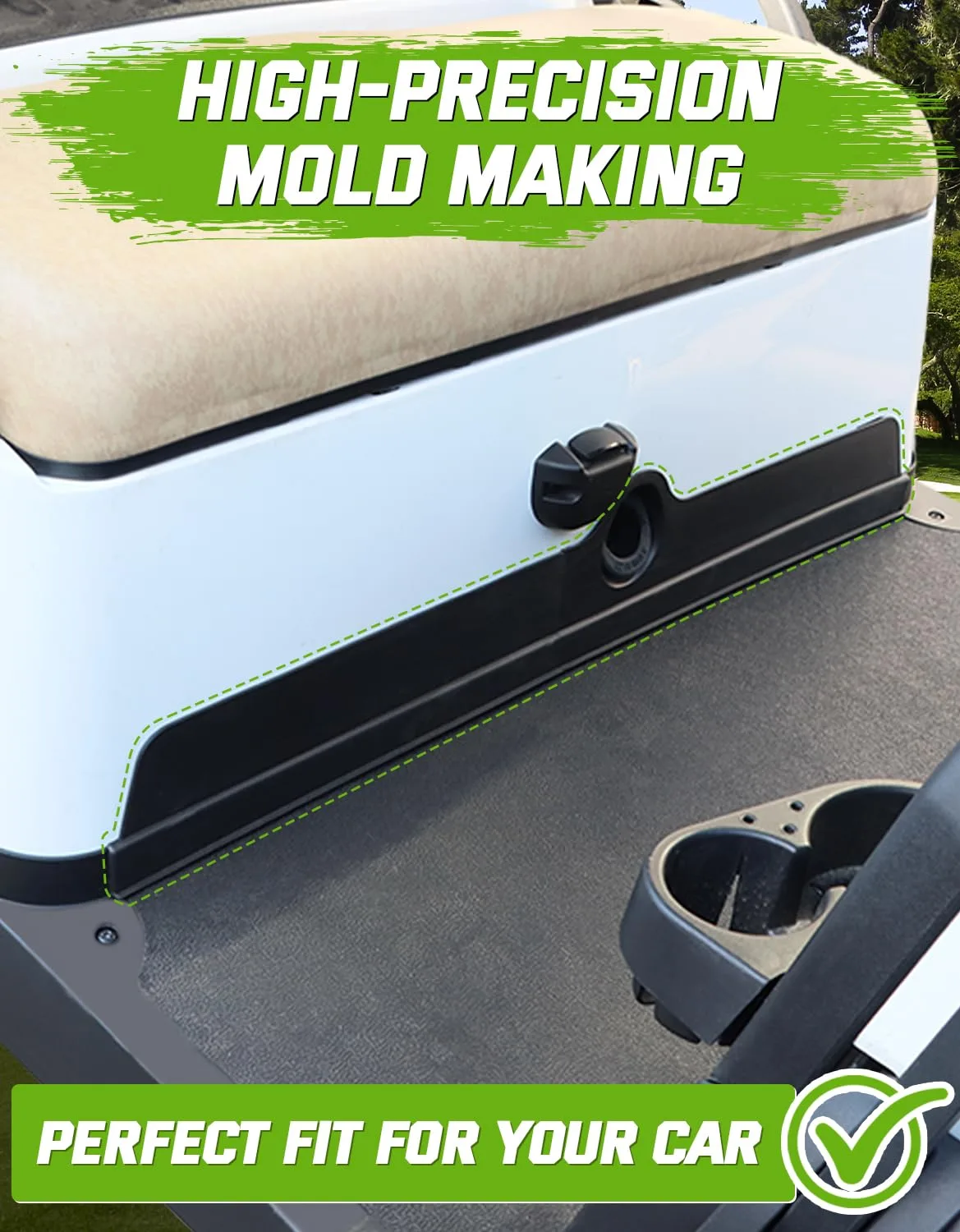 CYOOYC Kick Plate Assembly for Club Car Tempo (2017+) — 3CL-2025-CPM image 3