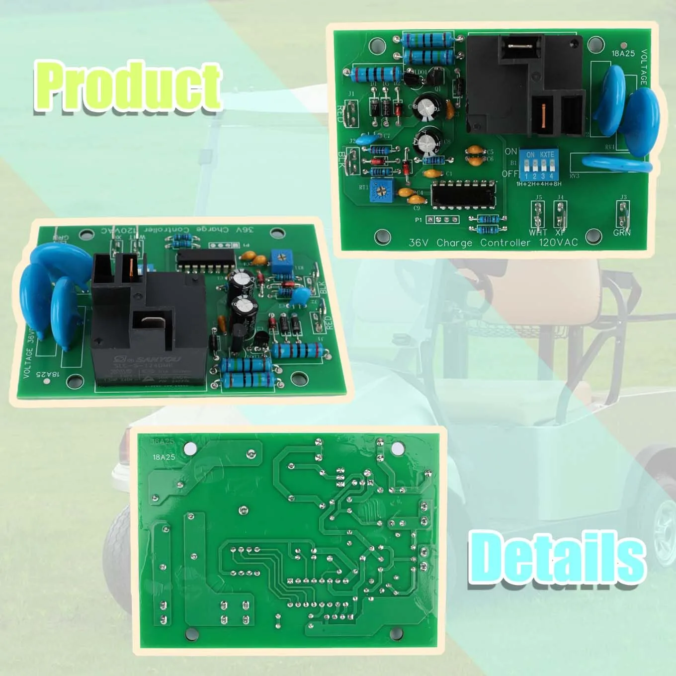 ICHEPLUS Power Control Input Board ICP-WZ-PCB-G01 for PowerWise Chargers image 4
