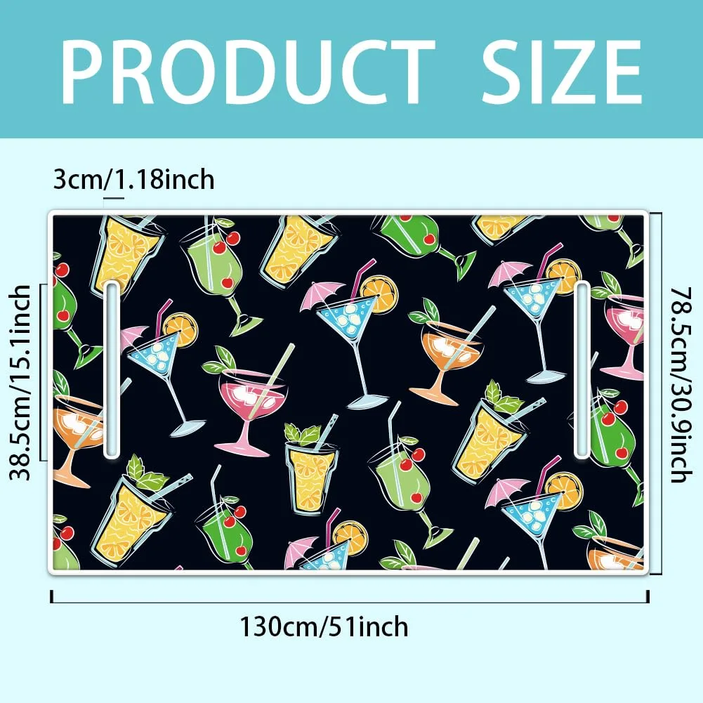 ORIGACH Microfiber Golf Cart Seat Cover – Cocktail Pattern image 2