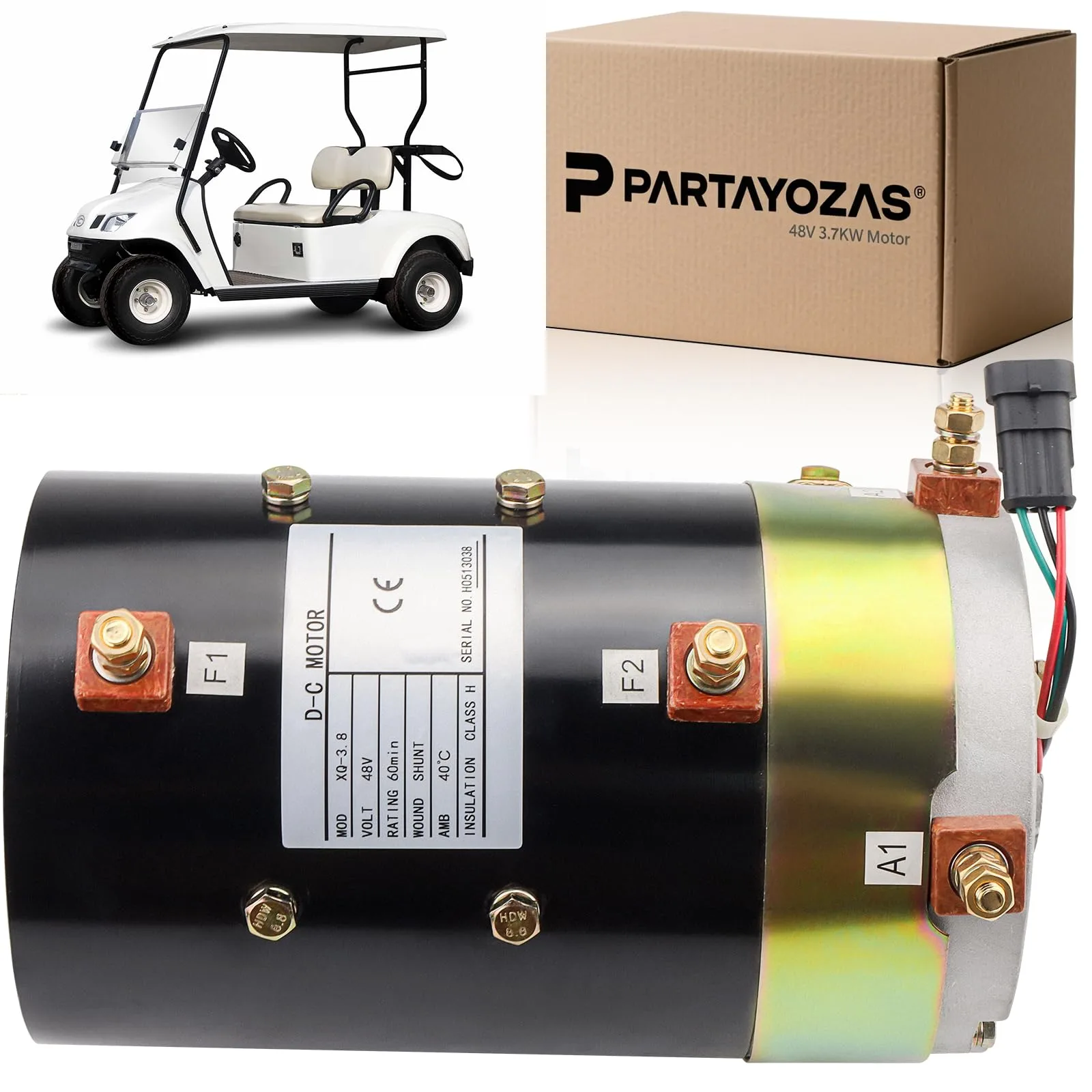 PARTAYOZAS XQ-3.8 48V Golf Cart Motor