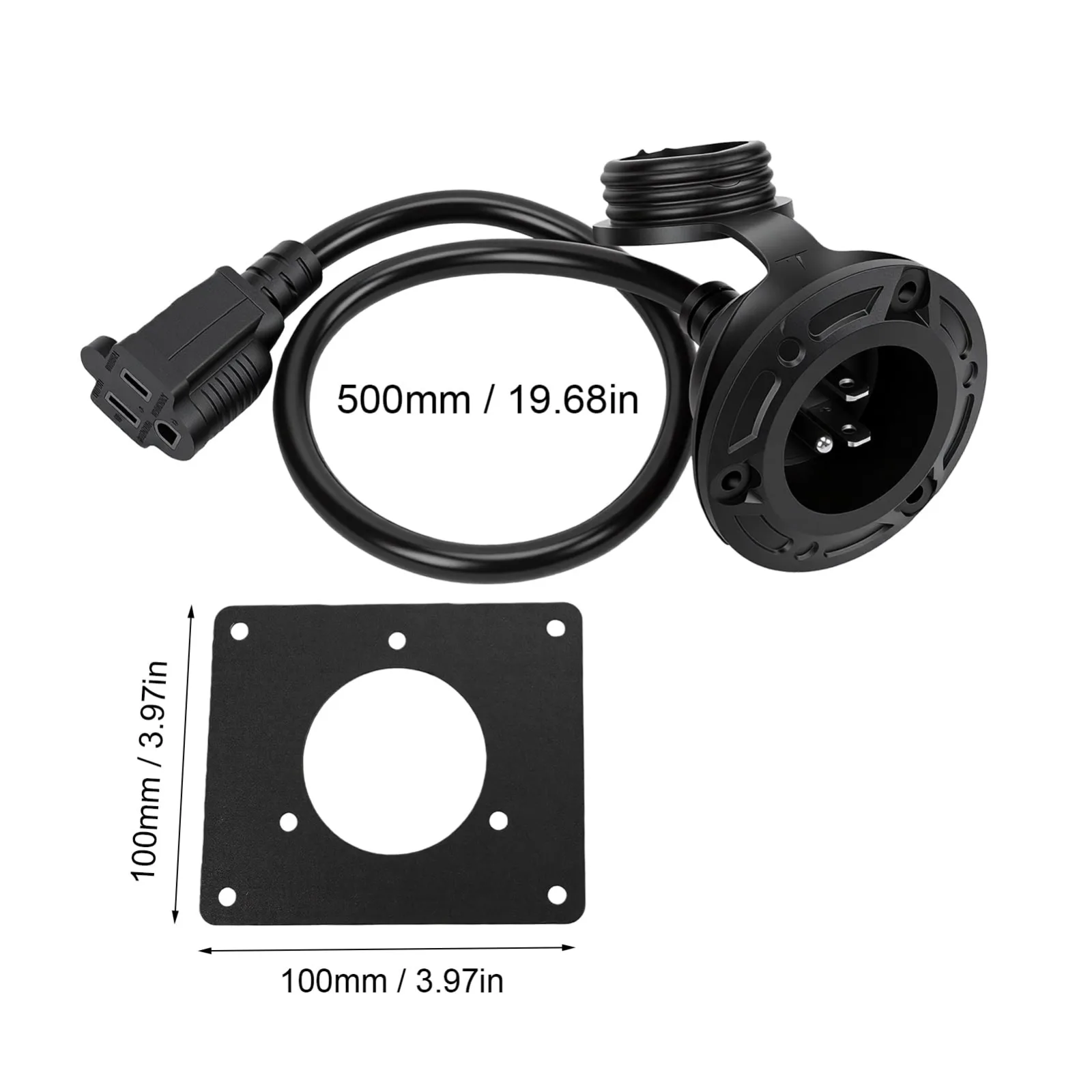 Aolidsive Charger Port Adapter for E-Z-GO TXT36 image 4