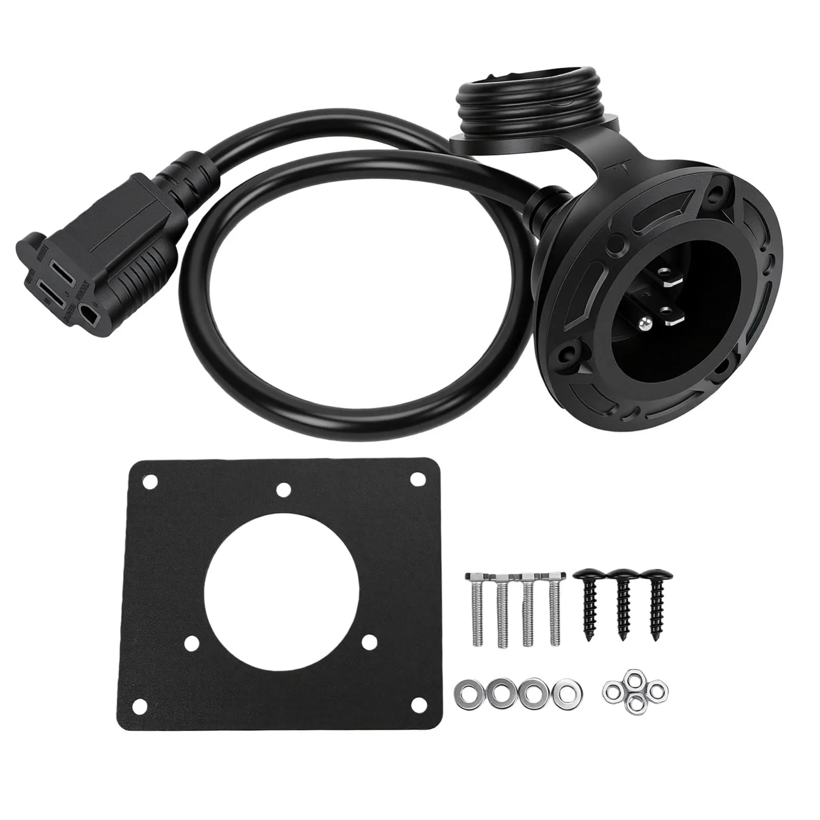 Aolidsive Charger Port Adapter for E-Z-GO TXT36