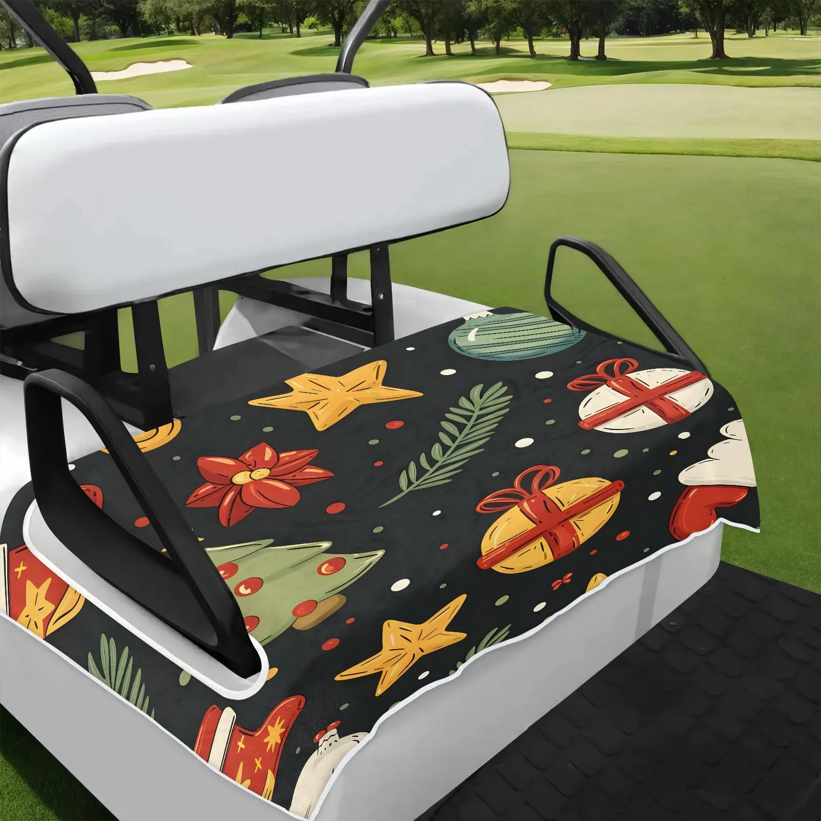 Tiveruda Golf Cart Seat Cover Blanket, 51 x 31 in