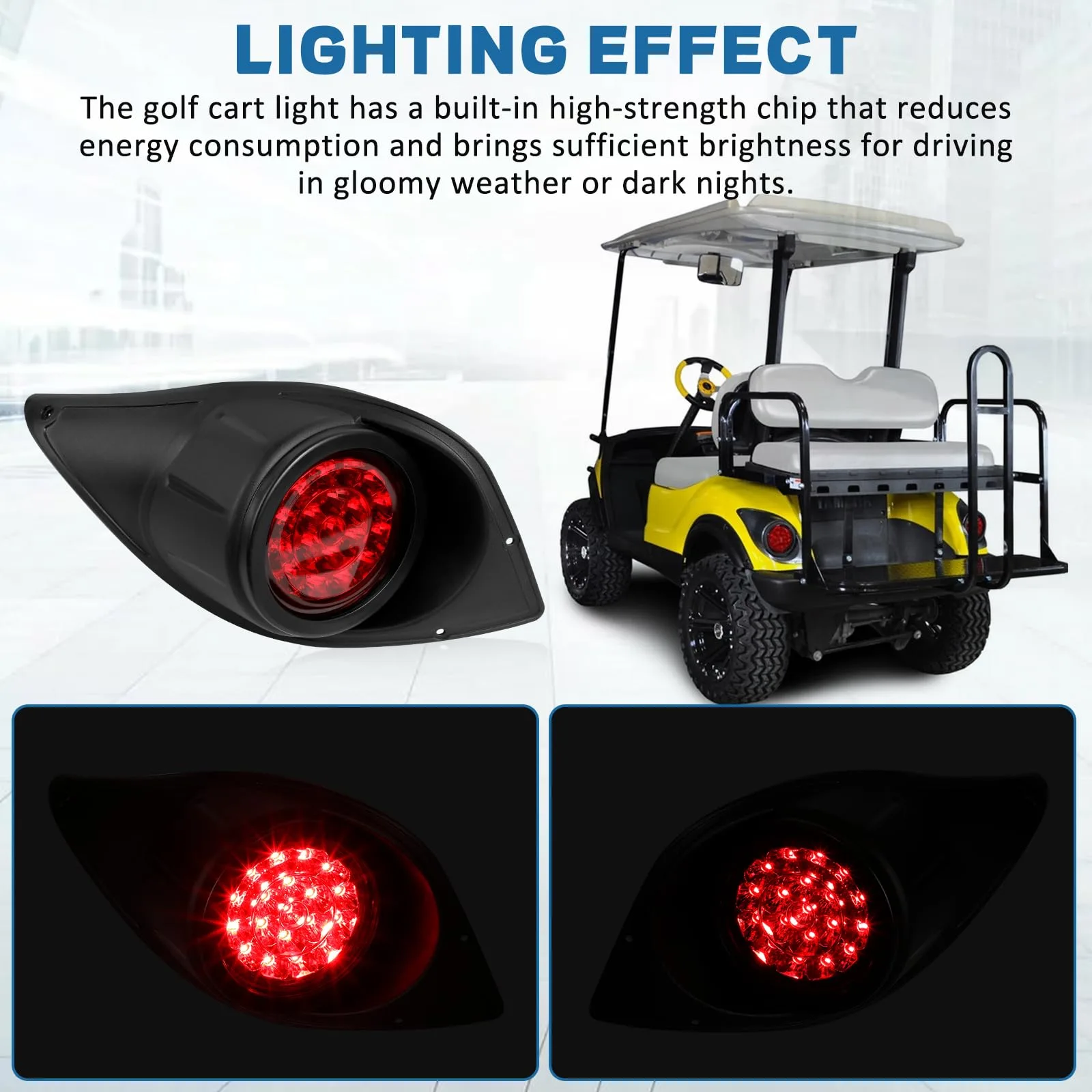 QKVCX LED Light Kit for Yamaha G29 Drive 2007-2025 image 3