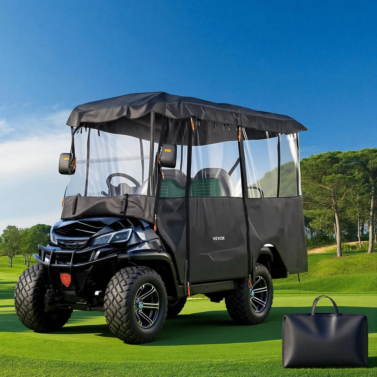 VEVOR Golf Cart Cover for 2+2 and 4-Seat Carts