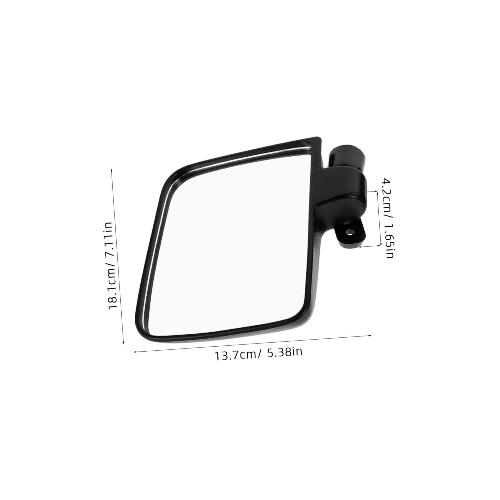 Parliky Black Golf Cart Side Mirrors NI0440174WBRIAHVA image 2