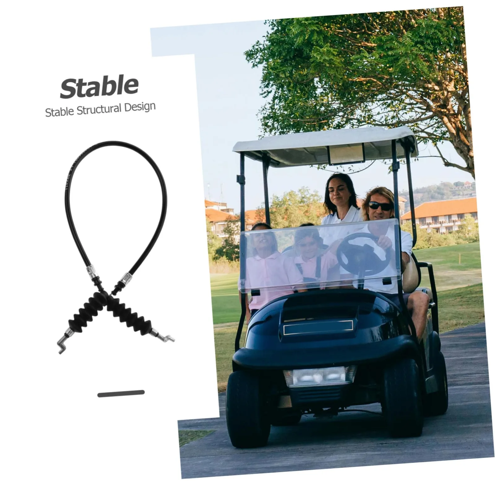 Totority Golf Cart Throttle Cable for Club Car image 4