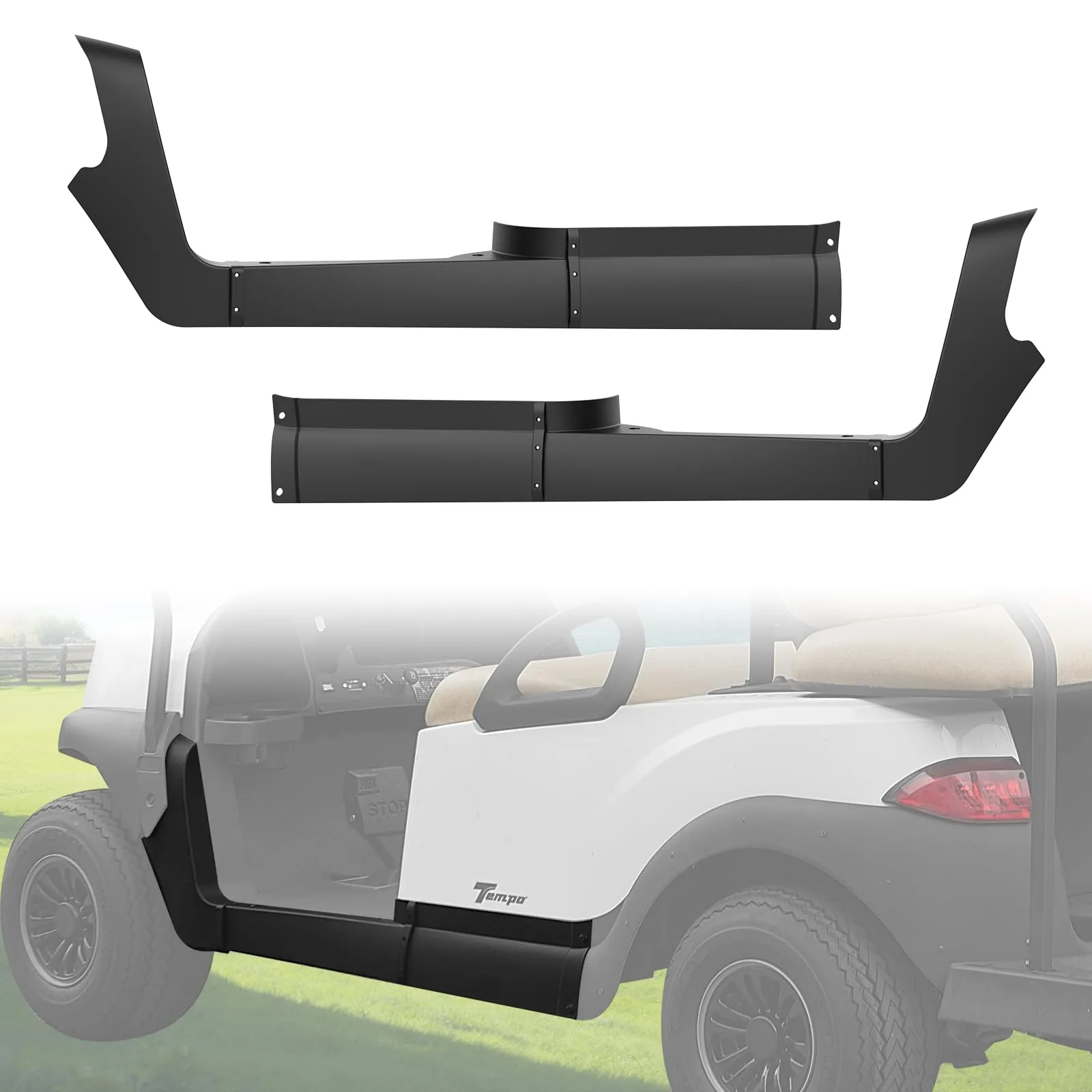 XUTVOTOR Club Car Tempo Floormat Retainer Side Panel