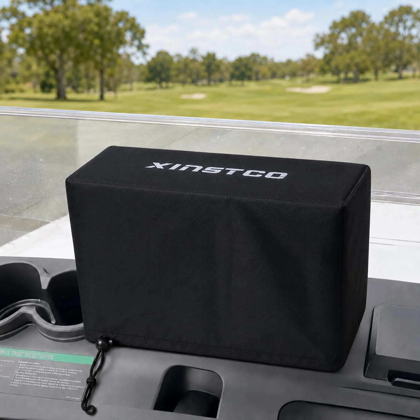 XINSTCO Golf Cart Touchscreen Cover for Evolution and Denago