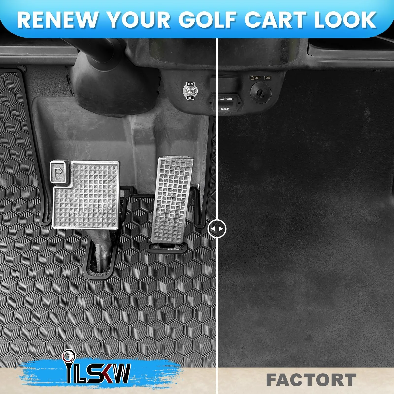 iLSKW Rubber Floor Mat for Yamaha G29 and Drive Gen1 image 4