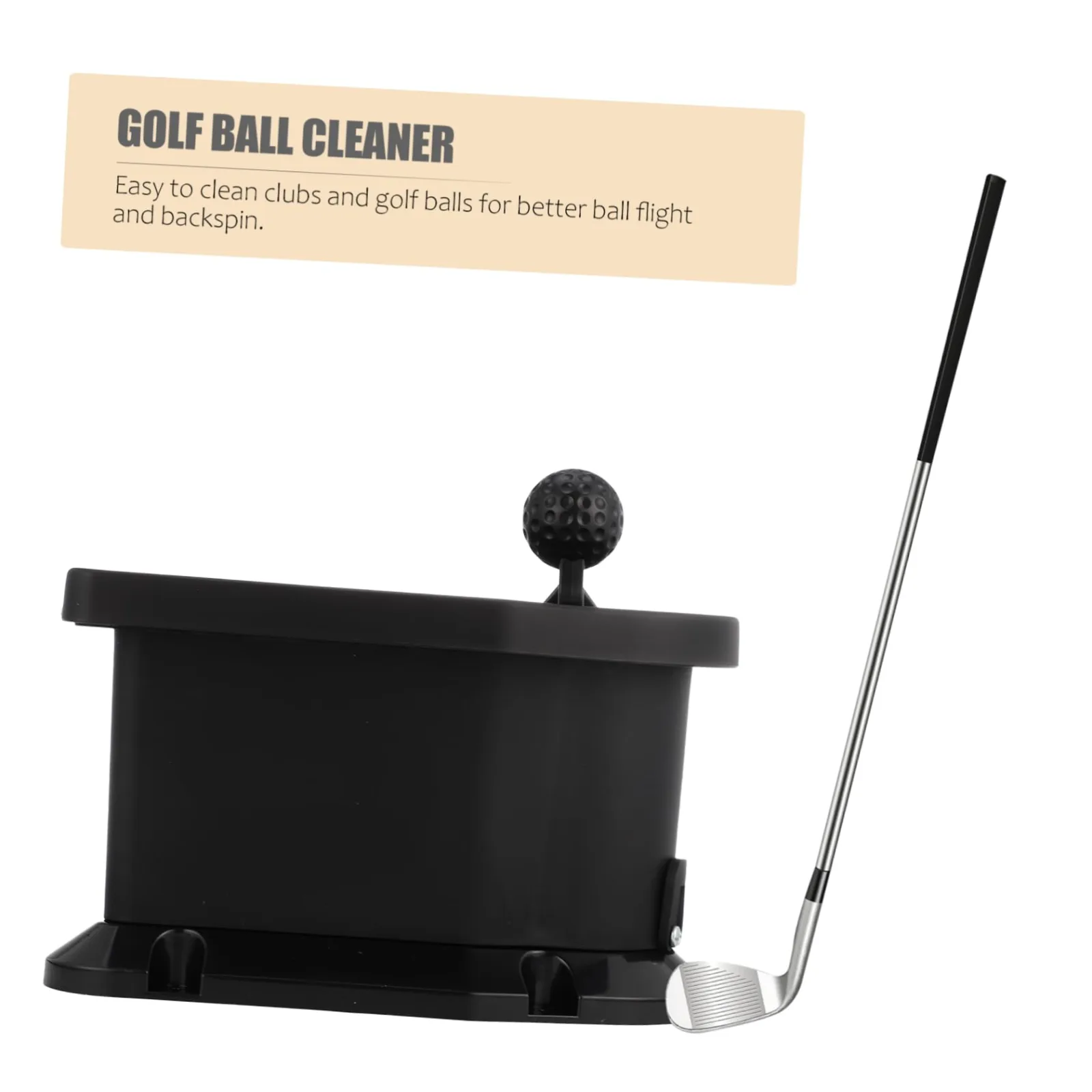 Toyvian Portable Golf Ball and Club Cleaner image 3