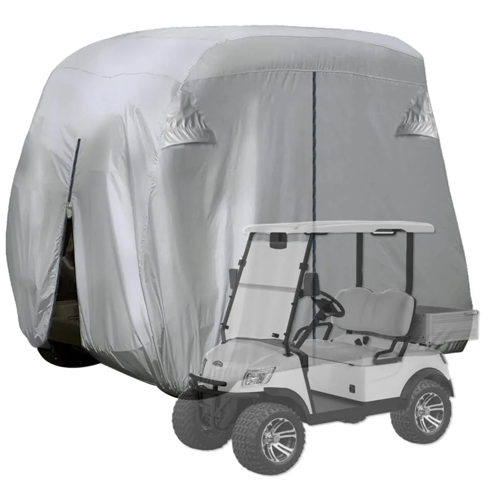 Urby Waterproof 4-Seater Golf Cart Cover URY-GLFCC-HVYALU