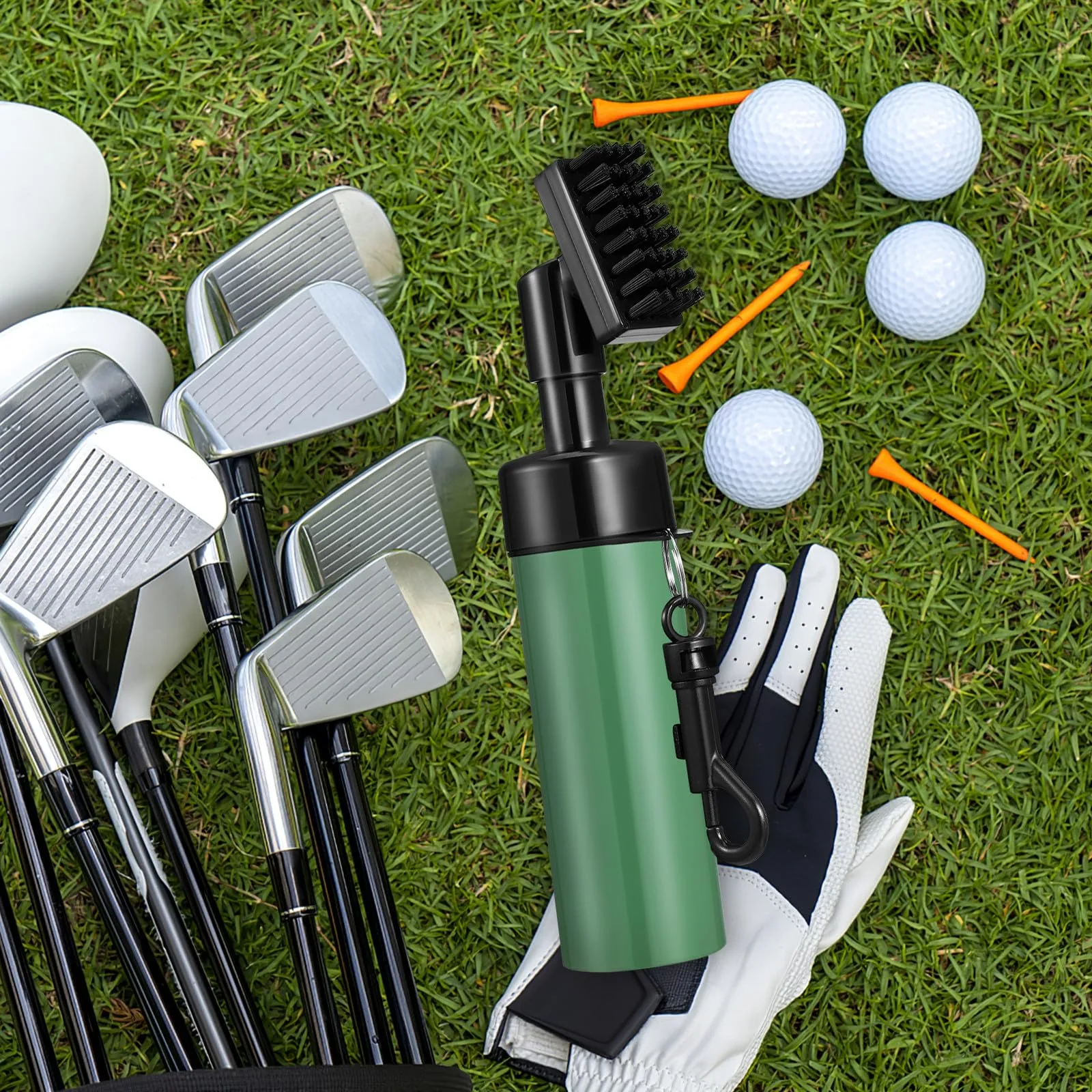 FRCOLOR Portable Golf Club Cleaning Brush Set AFZ50DBLNU31AV1Q1755W0LWQ image 4