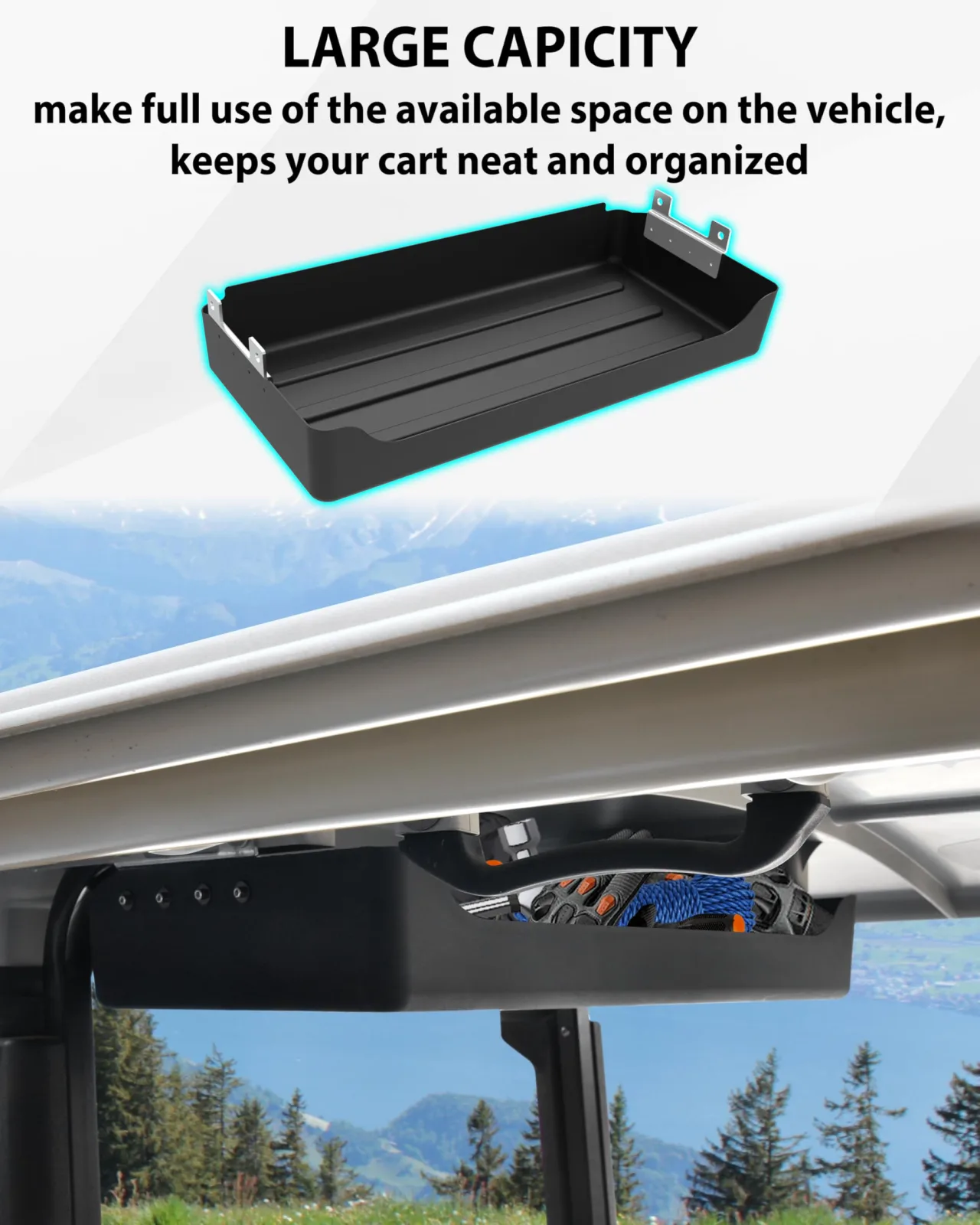 SAUTVS Overhead Storage Tray for Yamaha Drive2 G29 image 3