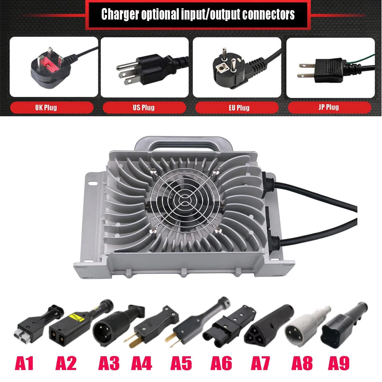 JMYSD 48V 20A (1200W) Golf Cart Battery Charger for Club Car image 2
