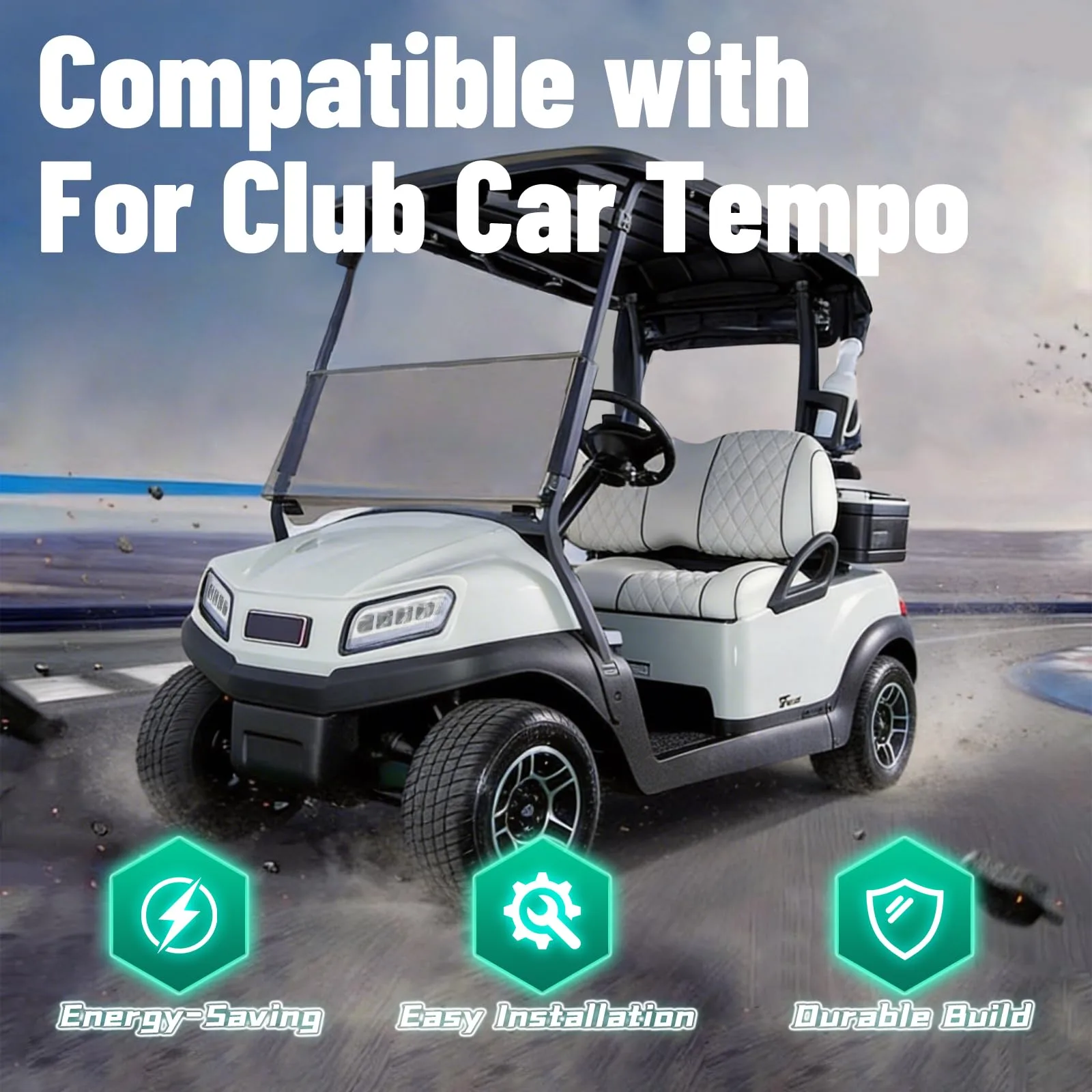 Shu-Ran LED Light Kit for Club Car Tempo Golf Cart image 2