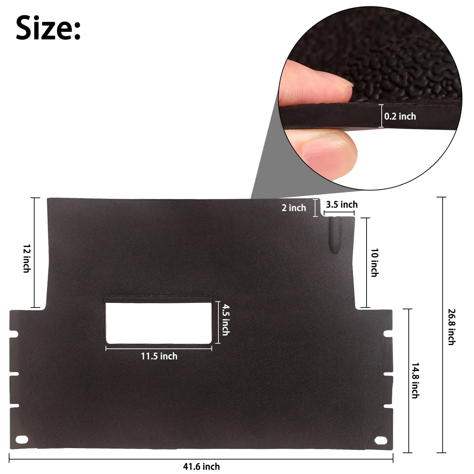 10L0L Floor Mat for Club Car Precedent, Tempo & Onward image 3