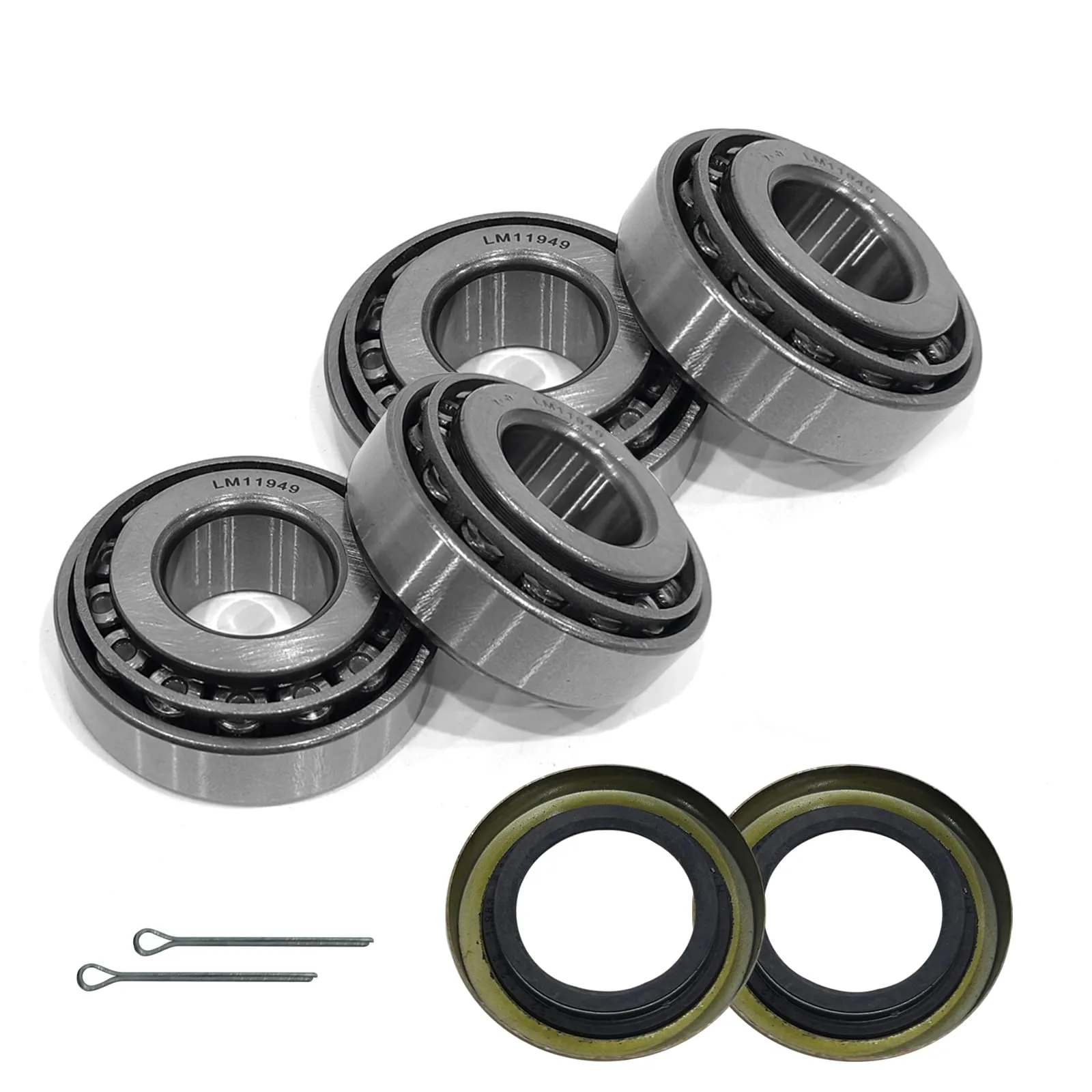 XUANYUDG0769 Club Car DS Front Hub Bearing Seal Kit image 2