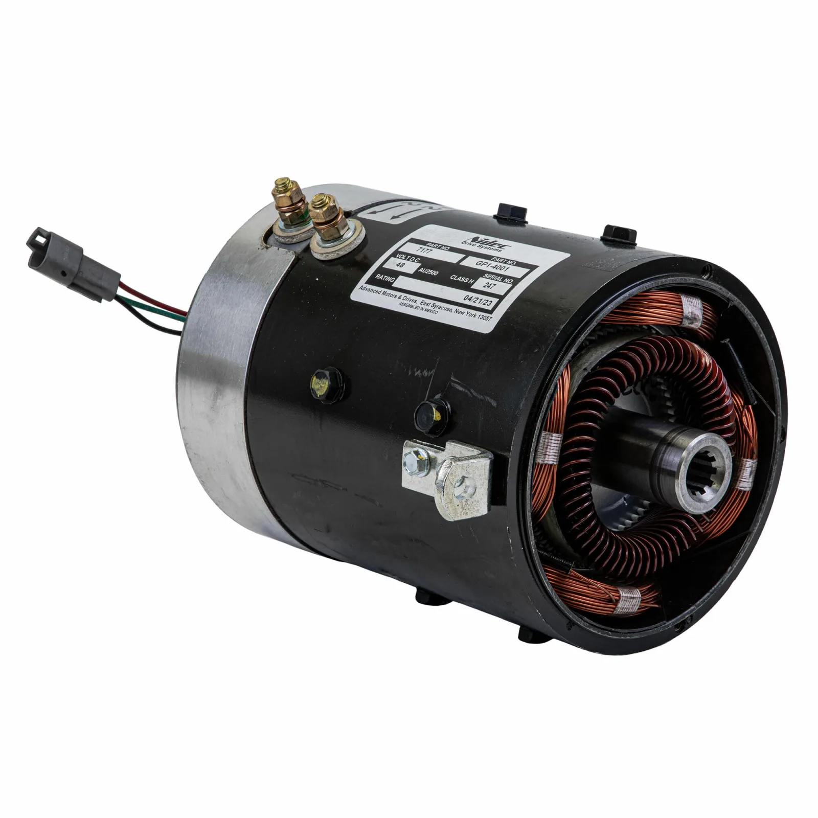 Buggies Unlimited / Nidec 48V AMD Shunt Torque Motor GP1-4001 for Club Car