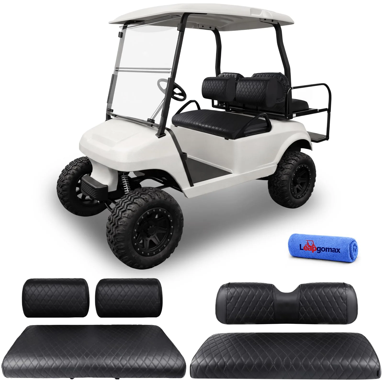 LEAPGOMAX Club Car DS Pre-2000 Seat Covers
