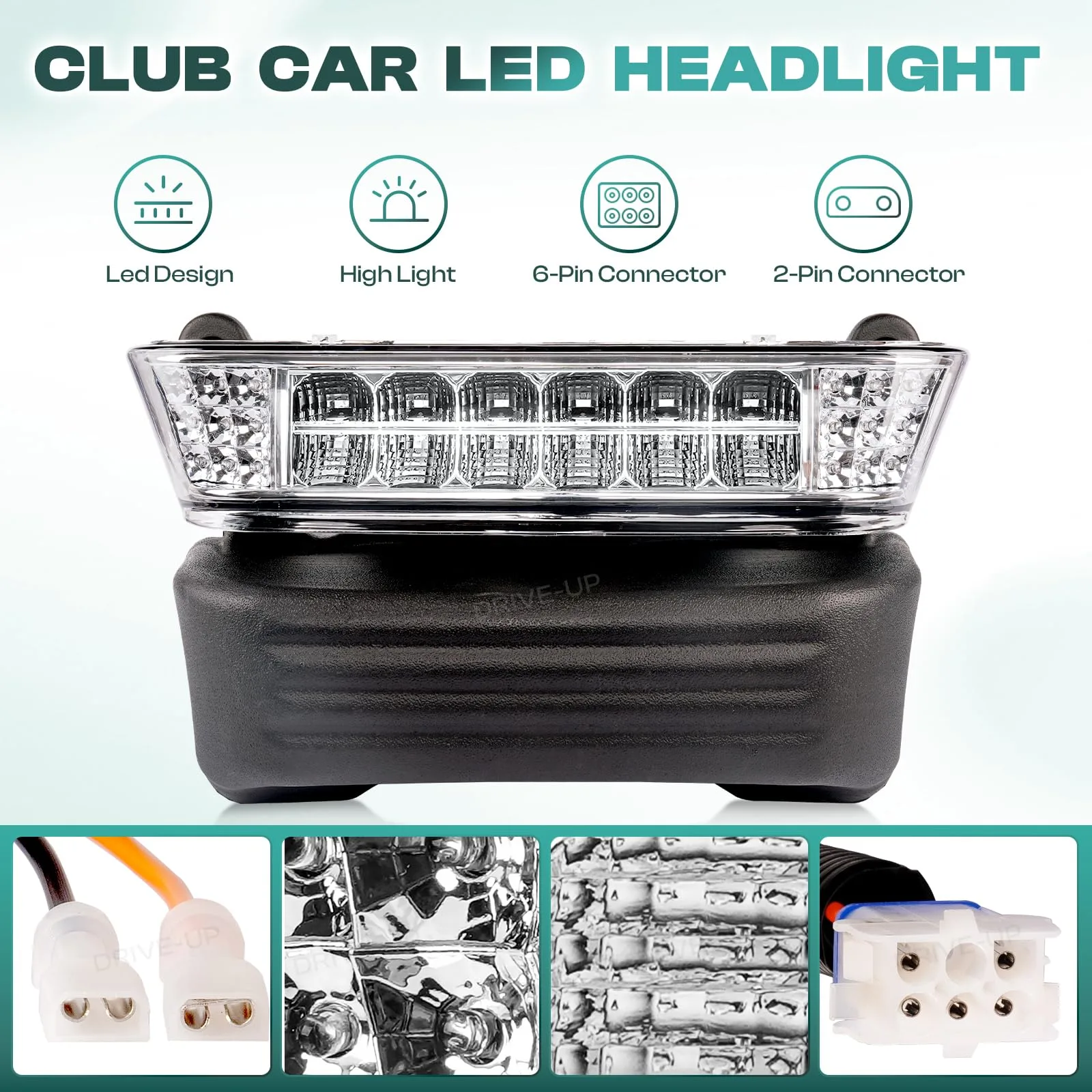 DRIVE UP LED Light Kit for Club Car Precedent 2004-2008.5 image 2