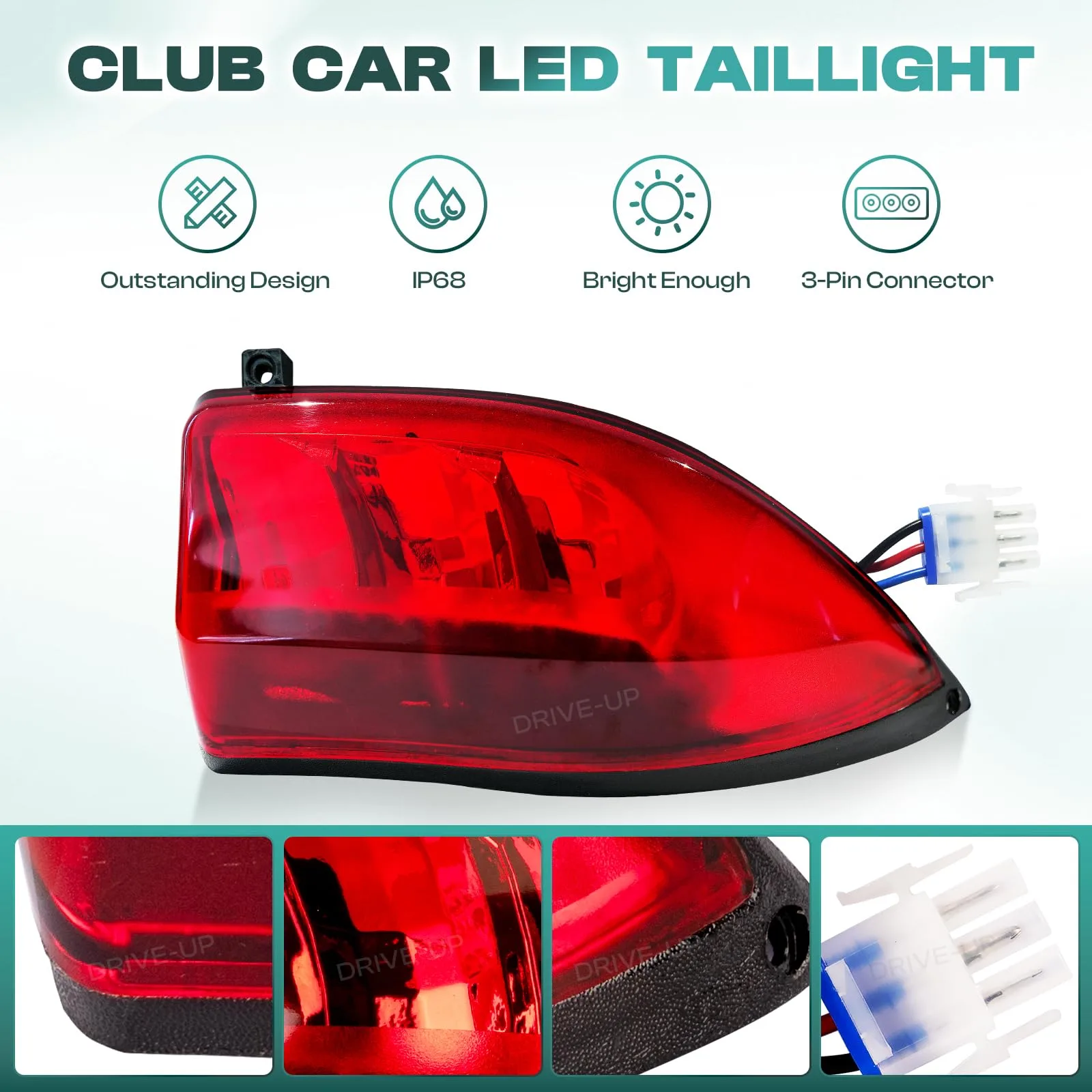 DRIVE UP LED Light Kit for Club Car Precedent 2004-2008.5 image 3