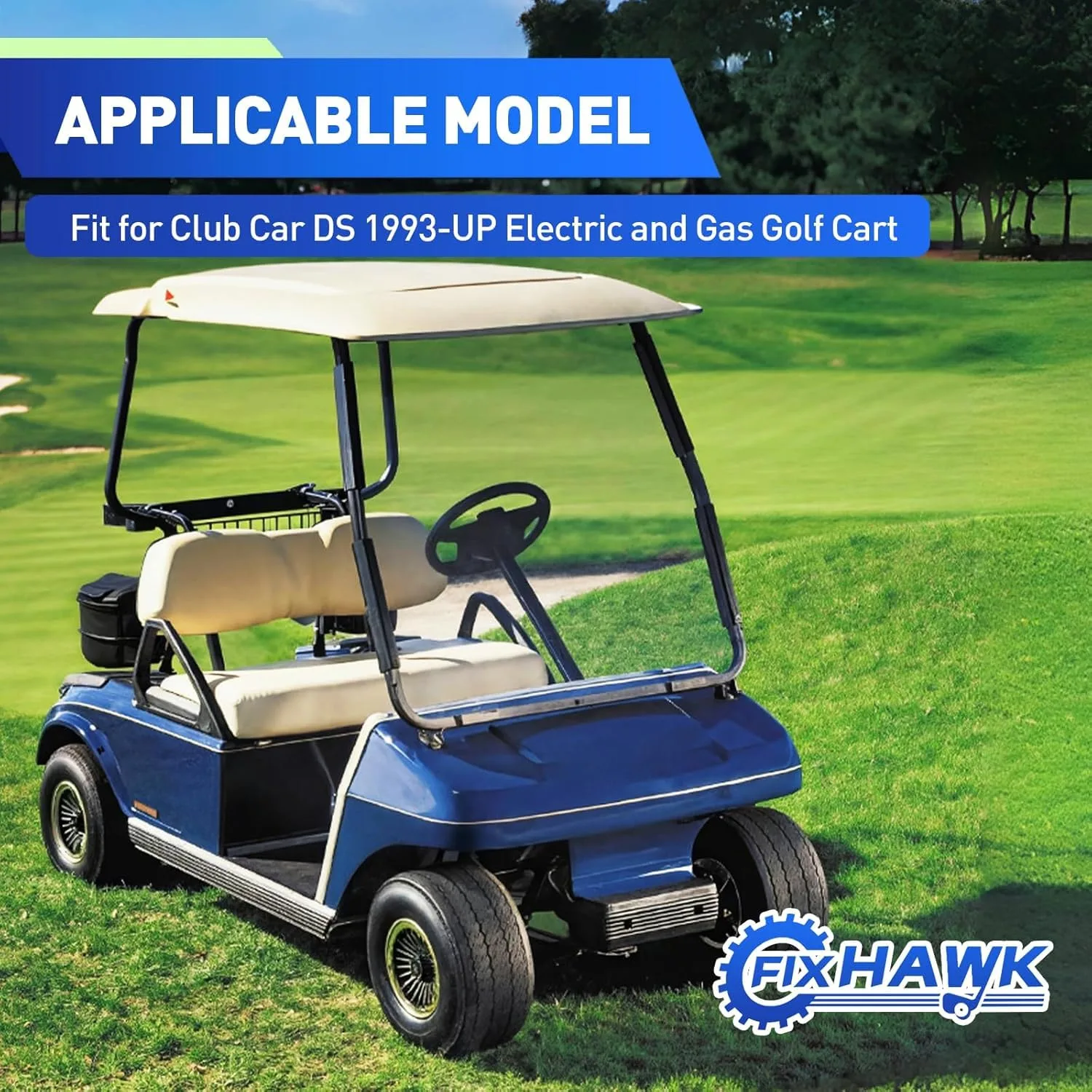 FIXHAWK Club Car DS Front End Bushing Kit, 1993-Up image 2