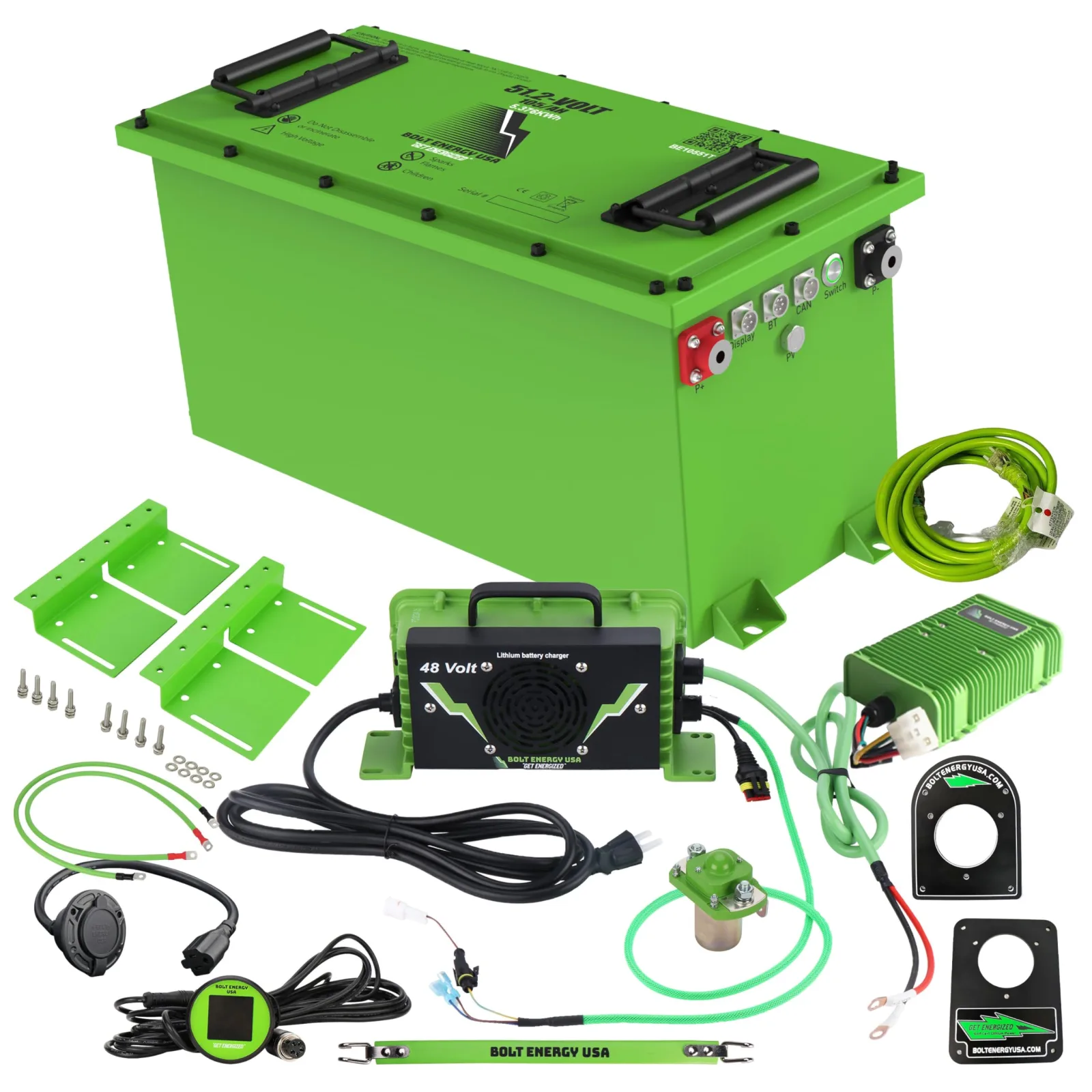 Bolt Energy USA 73.6V 105Ah Golf Cart Battery Kit